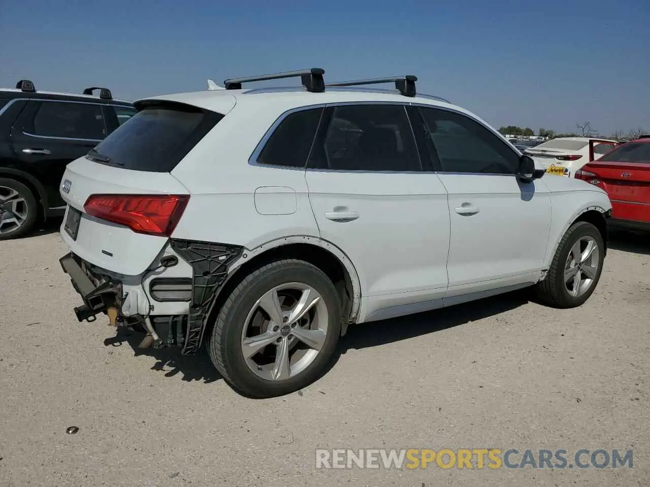 3 fotografías del automóvil dañado WA1BNAFY0L2010432 AUDI Q5 2020