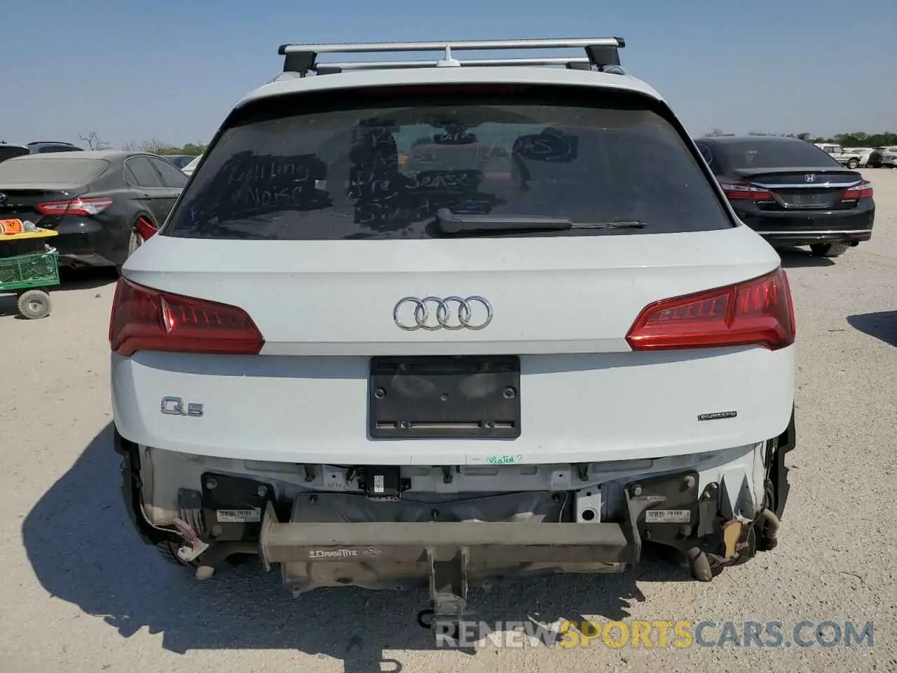 6 fotografías del automóvil dañado WA1BNAFY0L2010432 AUDI Q5 2020