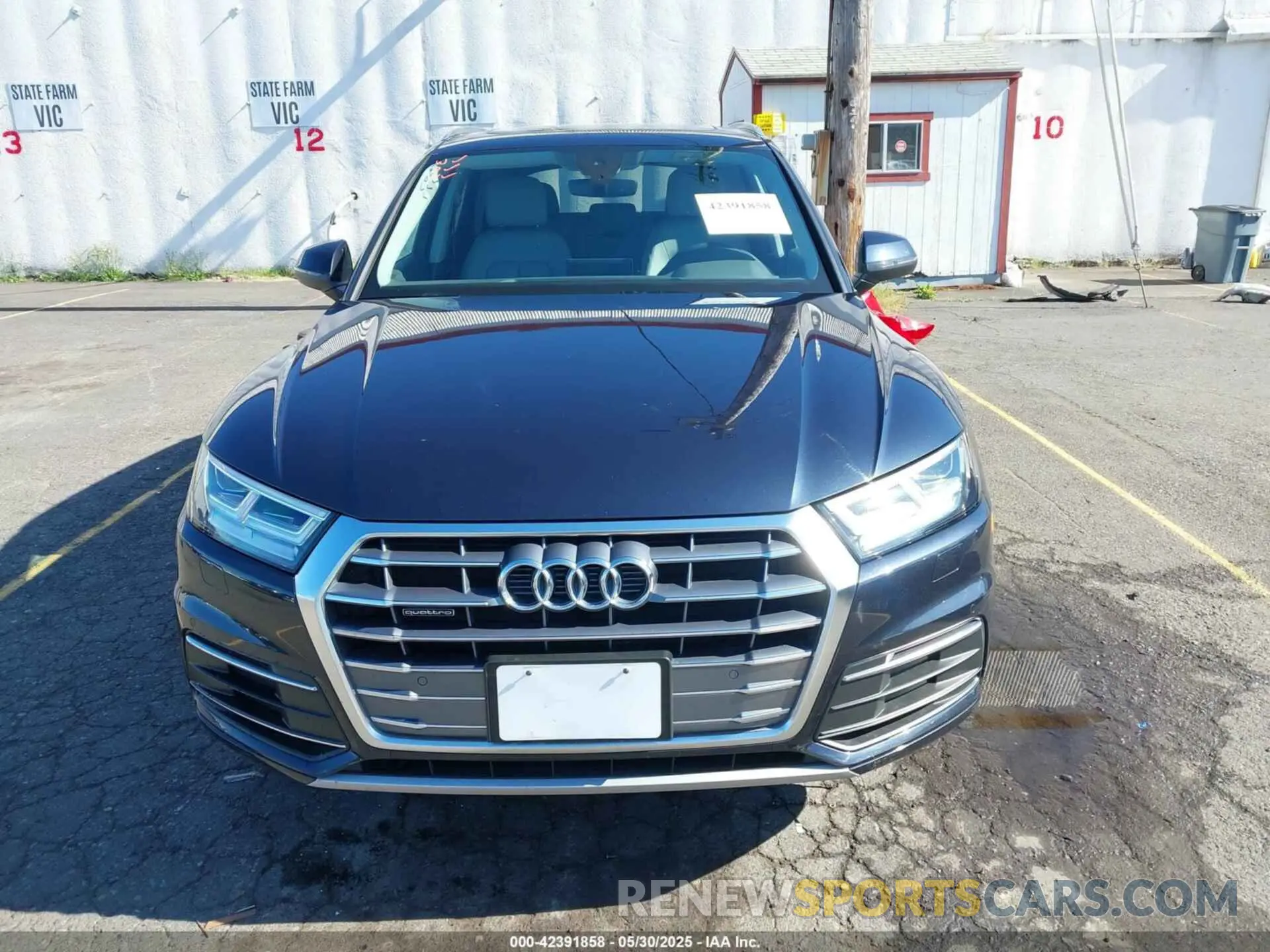 13 fotografías del automóvil dañado WA1BNAFY0L2020863 AUDI Q5 2020