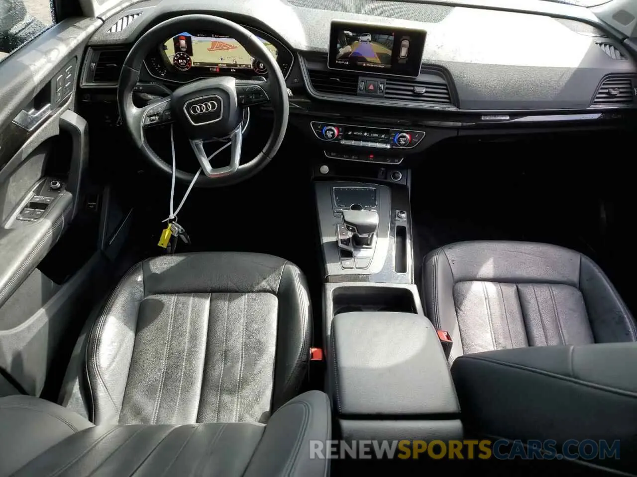8 fotografías del automóvil dañado WA1BNAFY0L2076155 AUDI Q5 2020