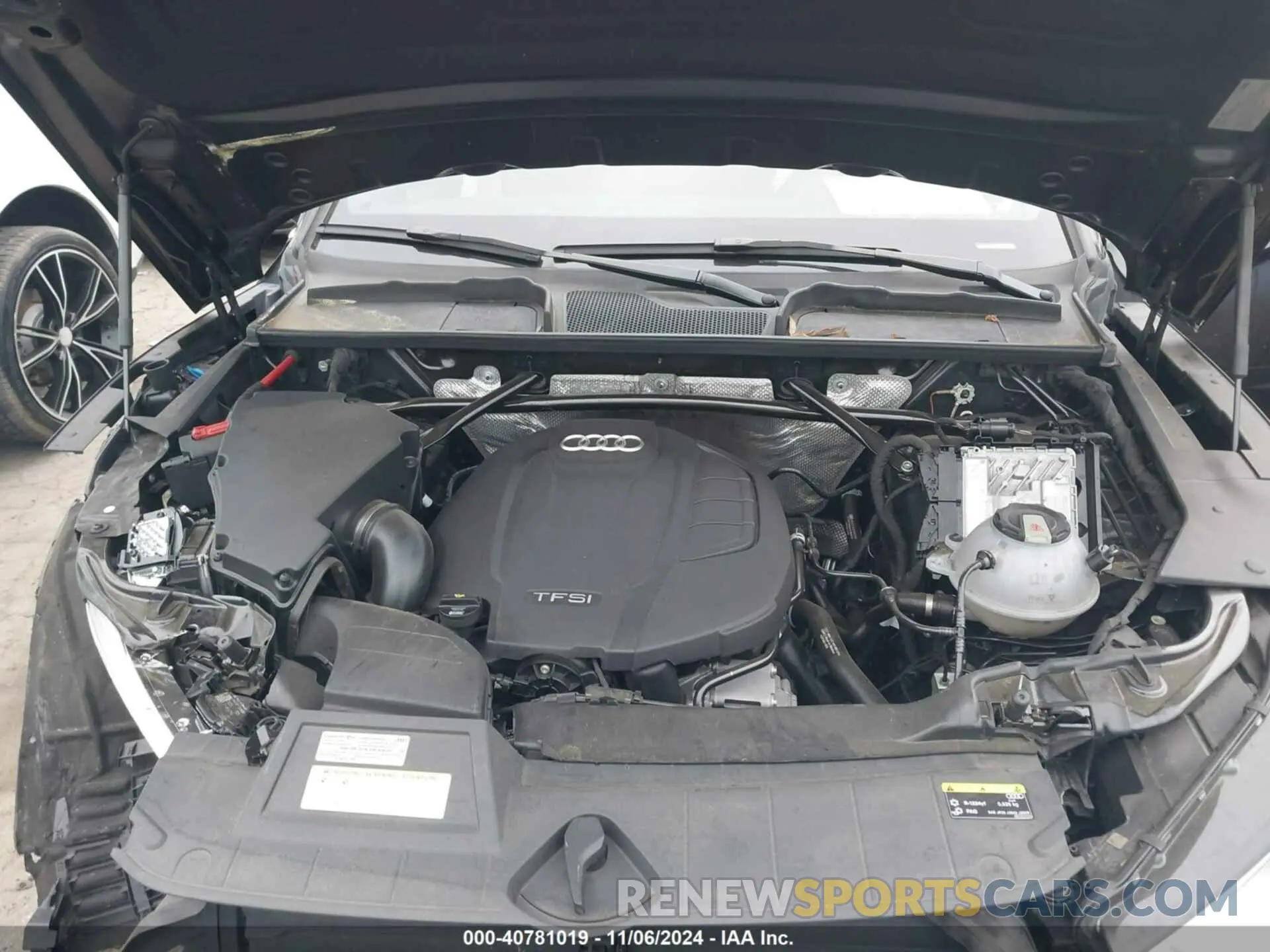 10 fotografías del automóvil dañado WA1BNAFY1L2103928 AUDI Q5 2020