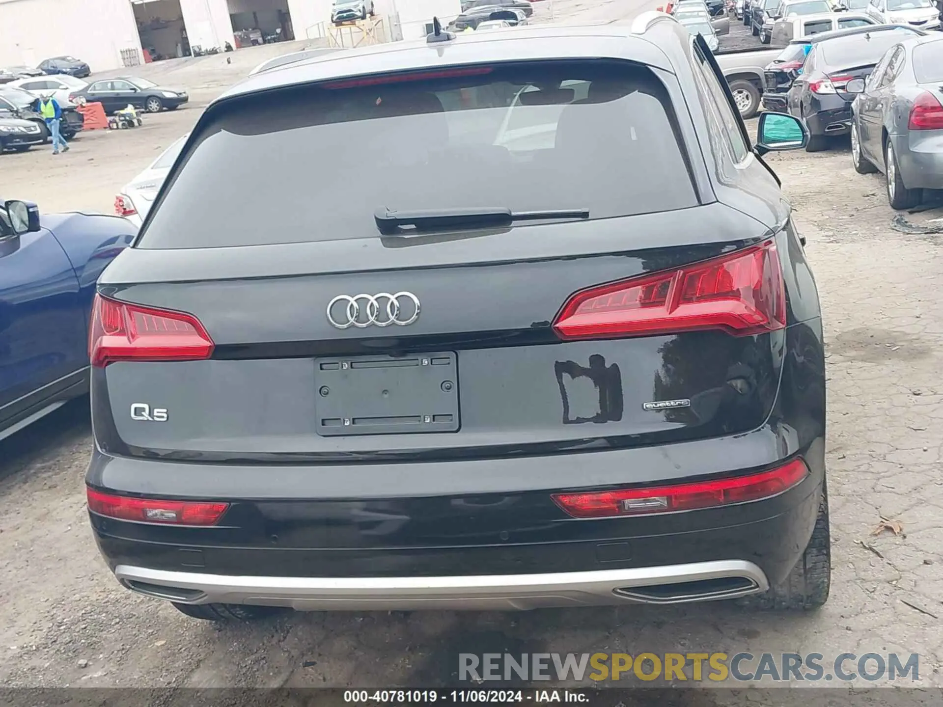 16 fotografías del automóvil dañado WA1BNAFY1L2103928 AUDI Q5 2020