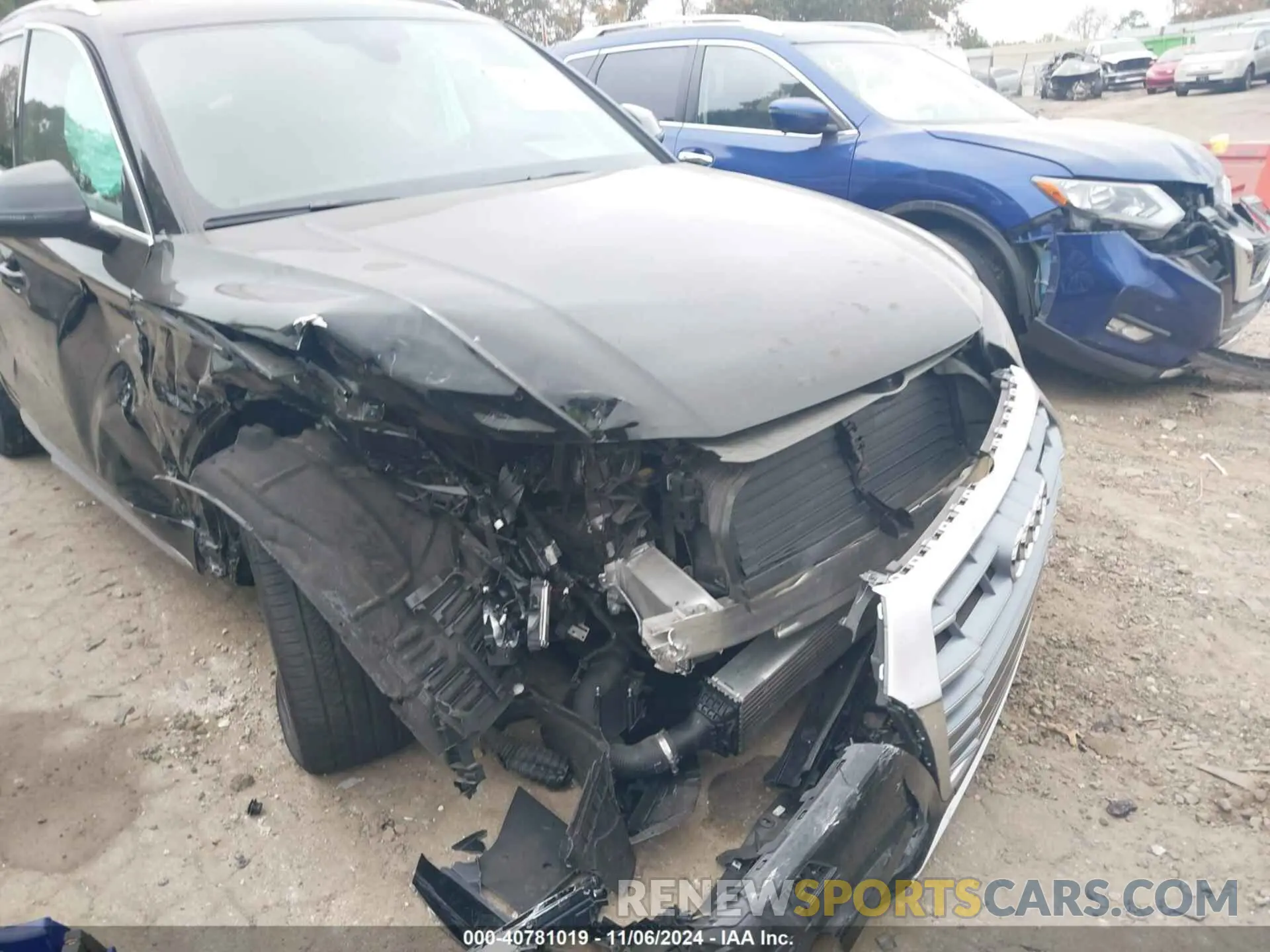 6 fotografías del automóvil dañado WA1BNAFY1L2103928 AUDI Q5 2020