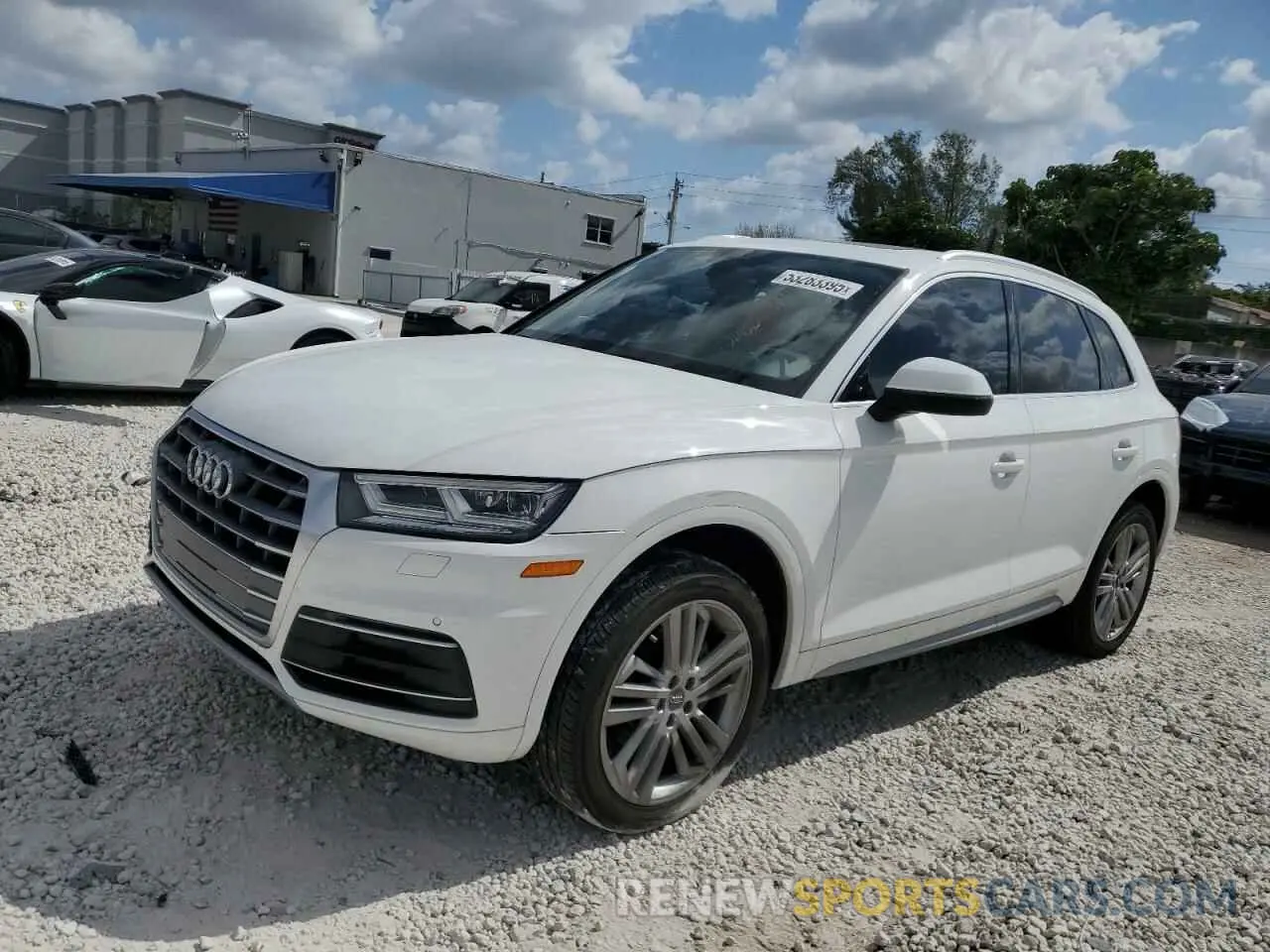1 fotografías del automóvil dañado WA1BNAFY2L2054786 AUDI Q5 2020