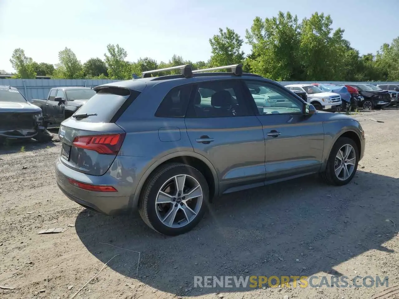 3 fotografías del automóvil dañado WA1BNAFY3L2019285 AUDI Q5 2020