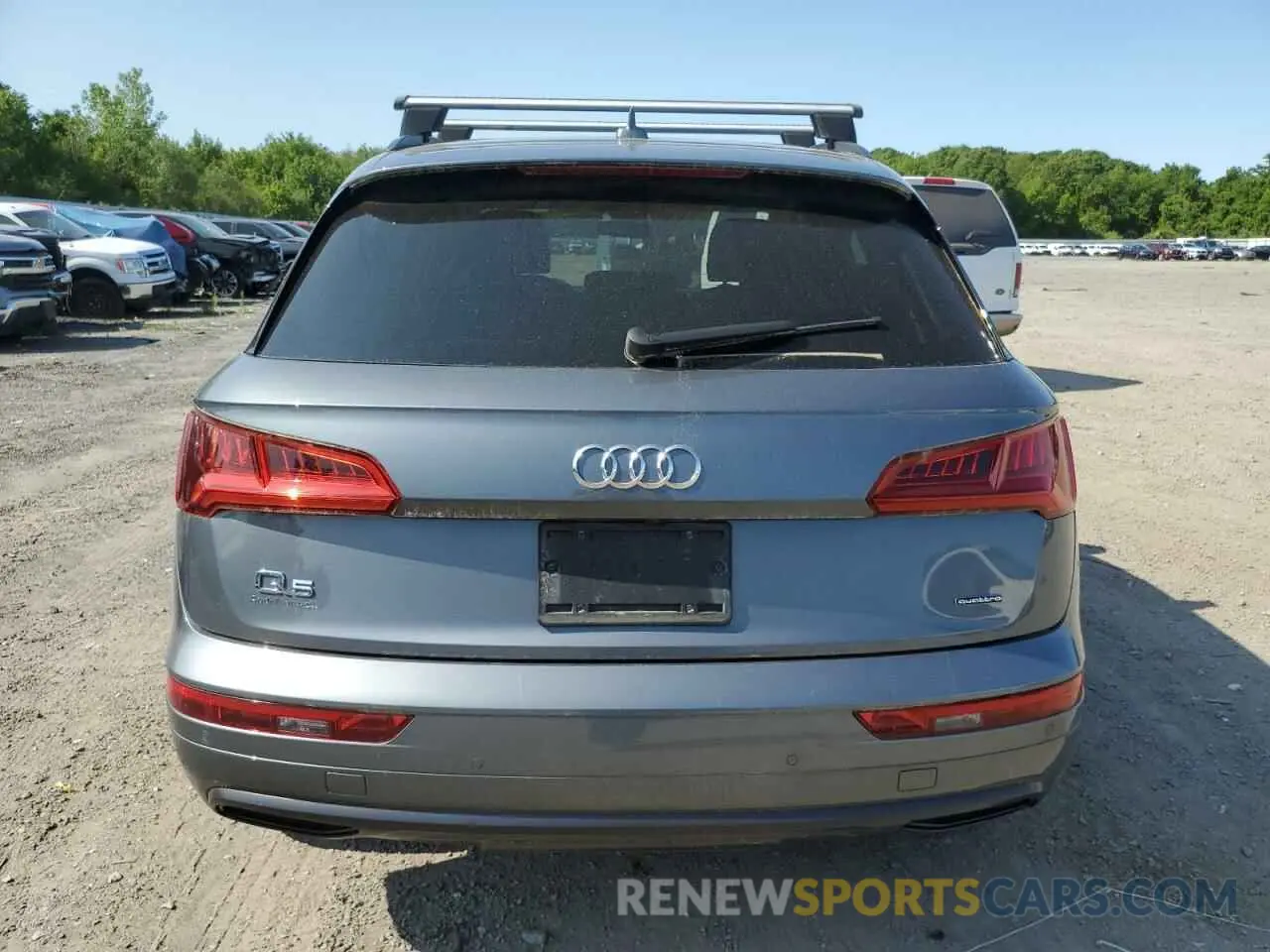 6 fotografías del automóvil dañado WA1BNAFY3L2019285 AUDI Q5 2020