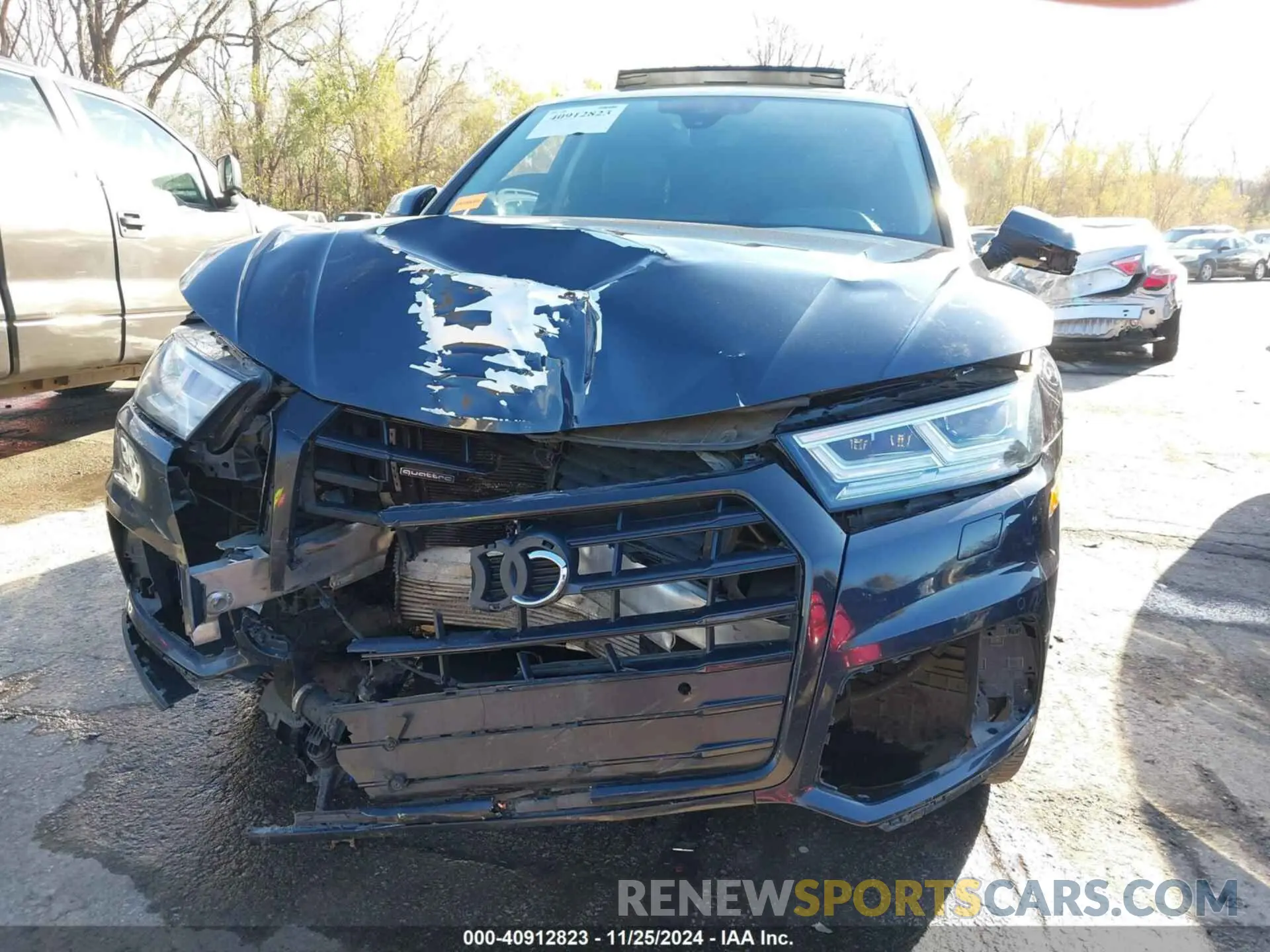 6 fotografías del automóvil dañado WA1BNAFY3L2071645 AUDI Q5 2020