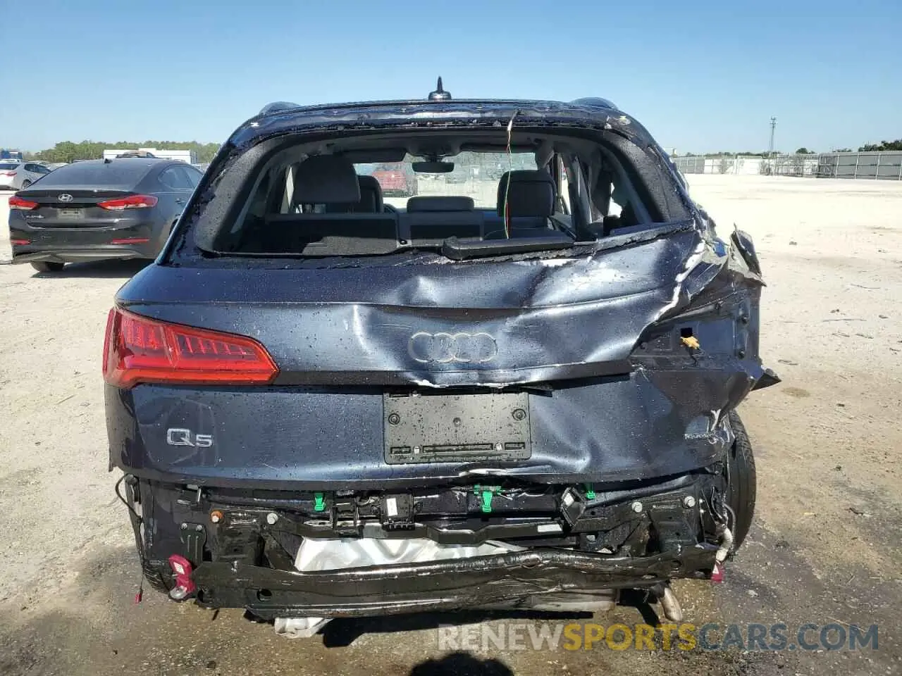 6 fotografías del automóvil dañado WA1BNAFY3L2077655 AUDI Q5 2020