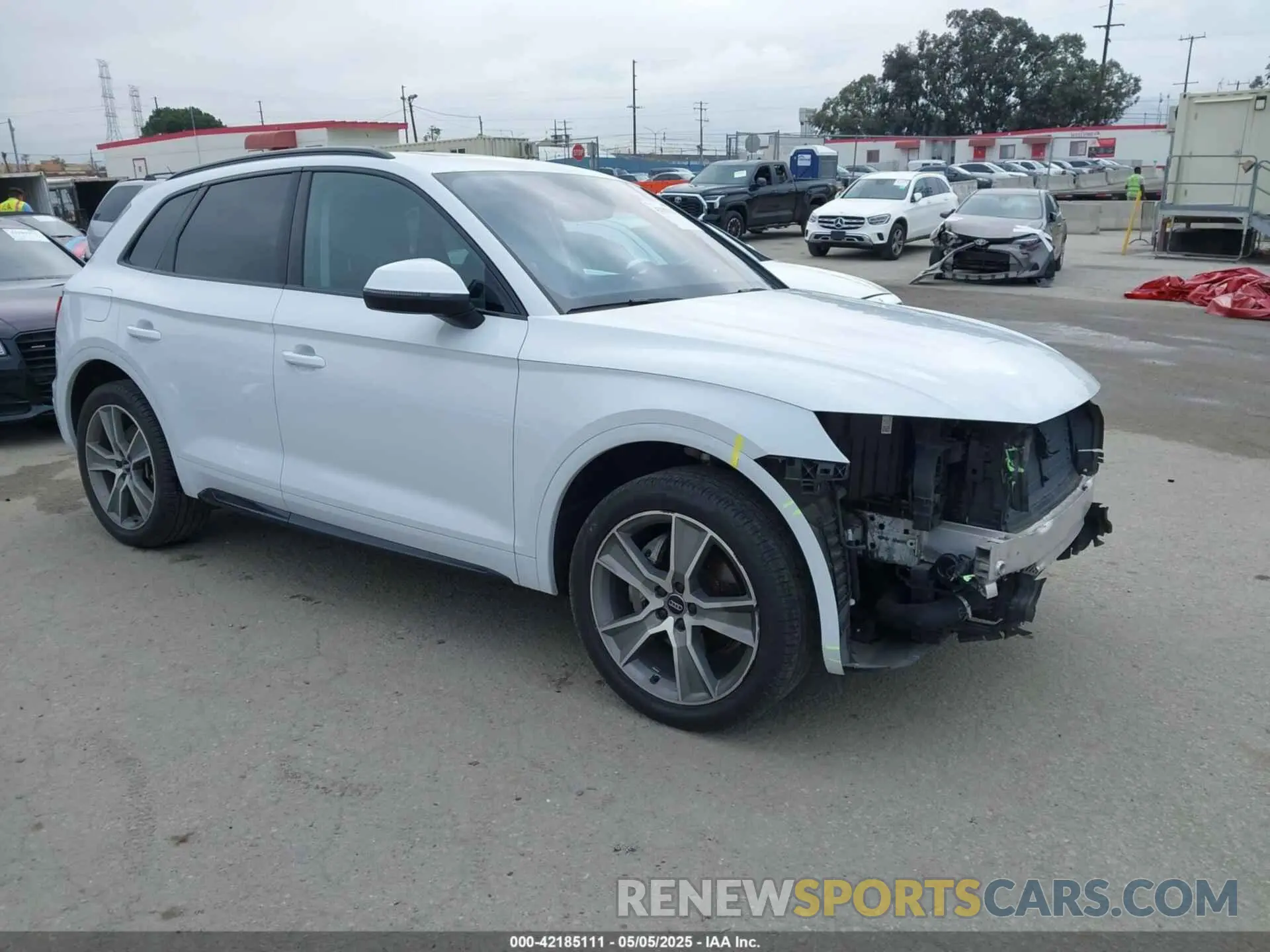1 fotografías del automóvil dañado WA1BNAFY3L2098991 AUDI Q5 2020