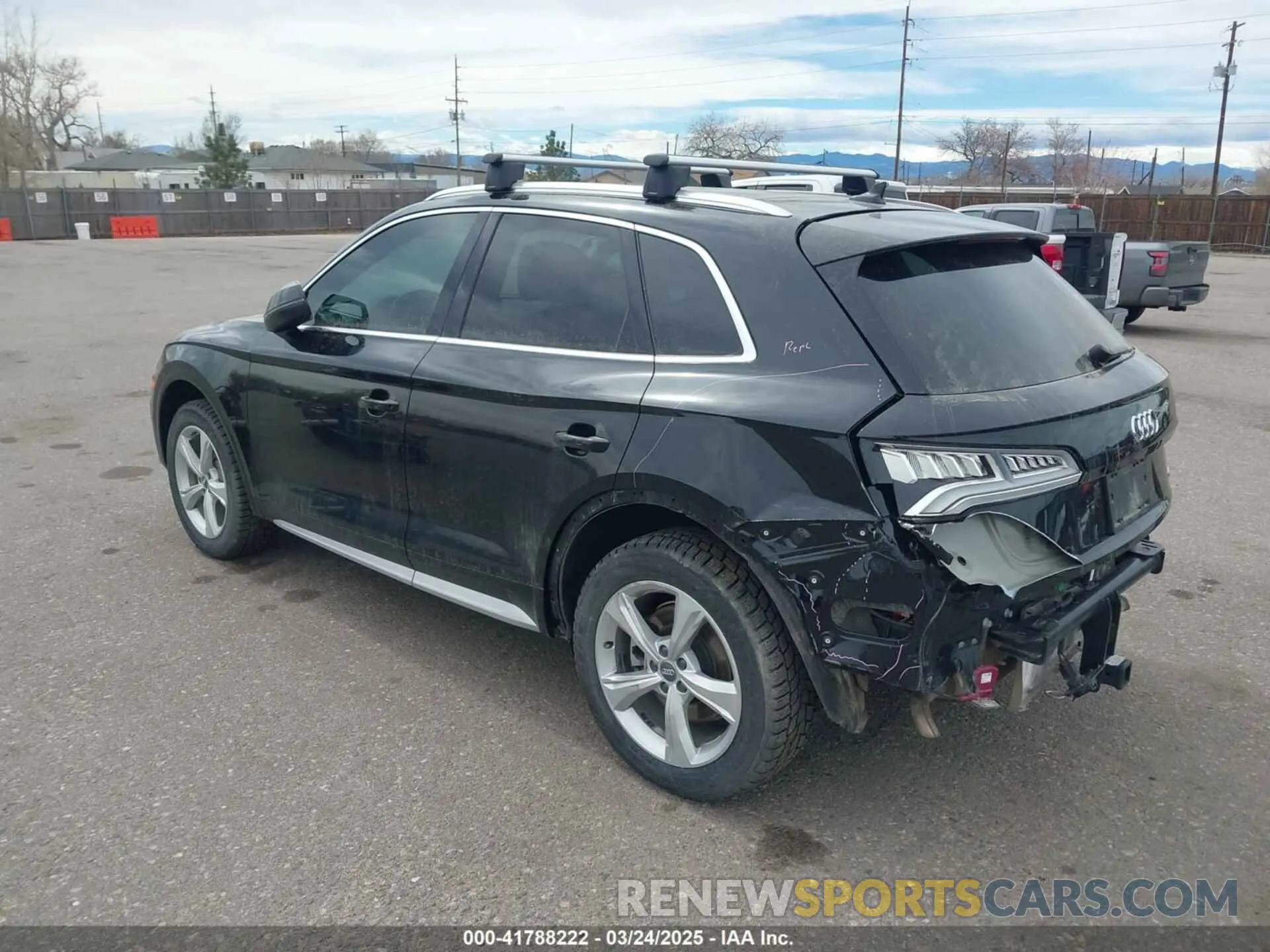 3 fotografías del automóvil dañado WA1BNAFY4L2006576 AUDI Q5 2020