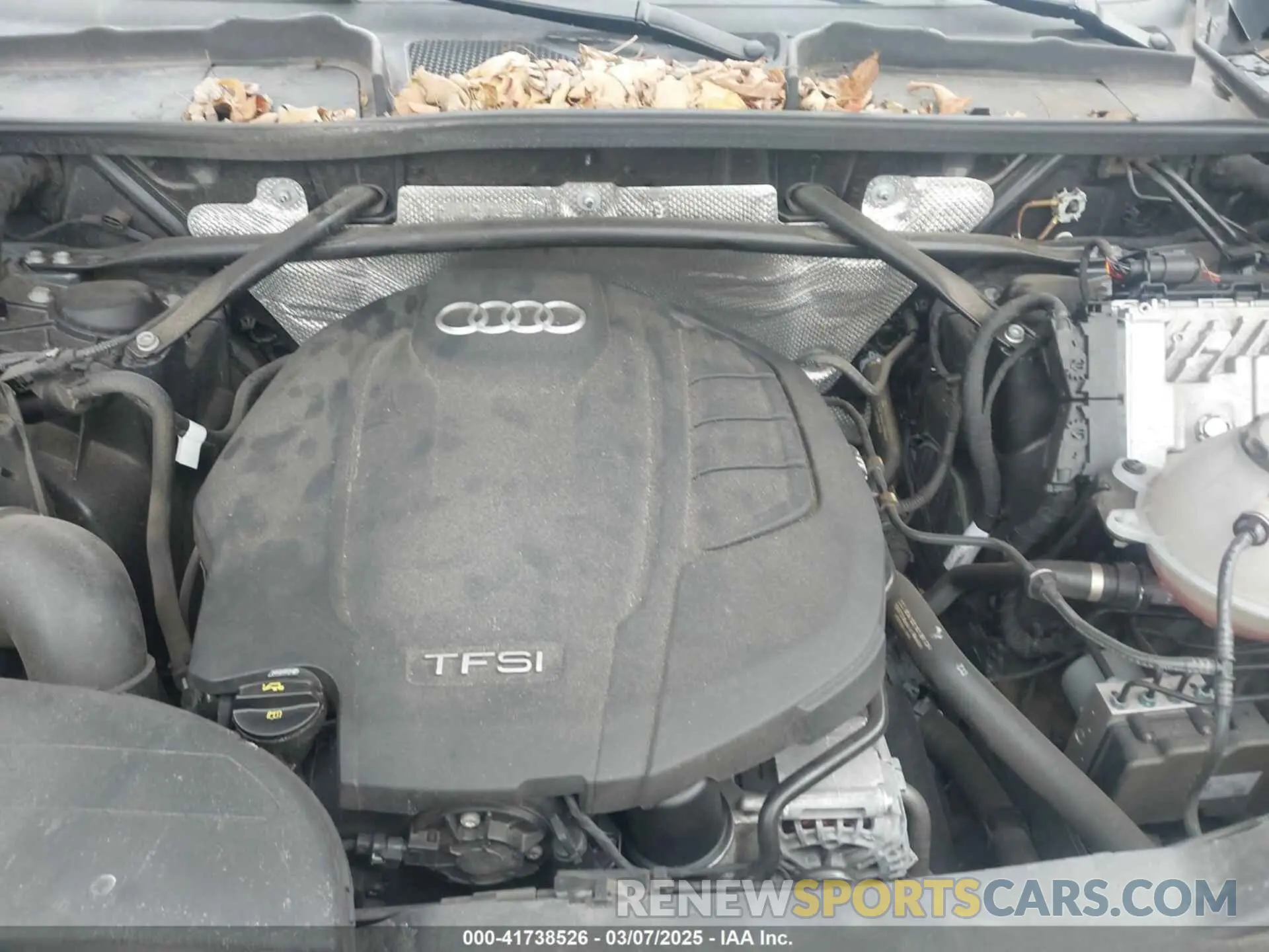 10 fotografías del automóvil dañado WA1BNAFY5L2010054 AUDI Q5 2020