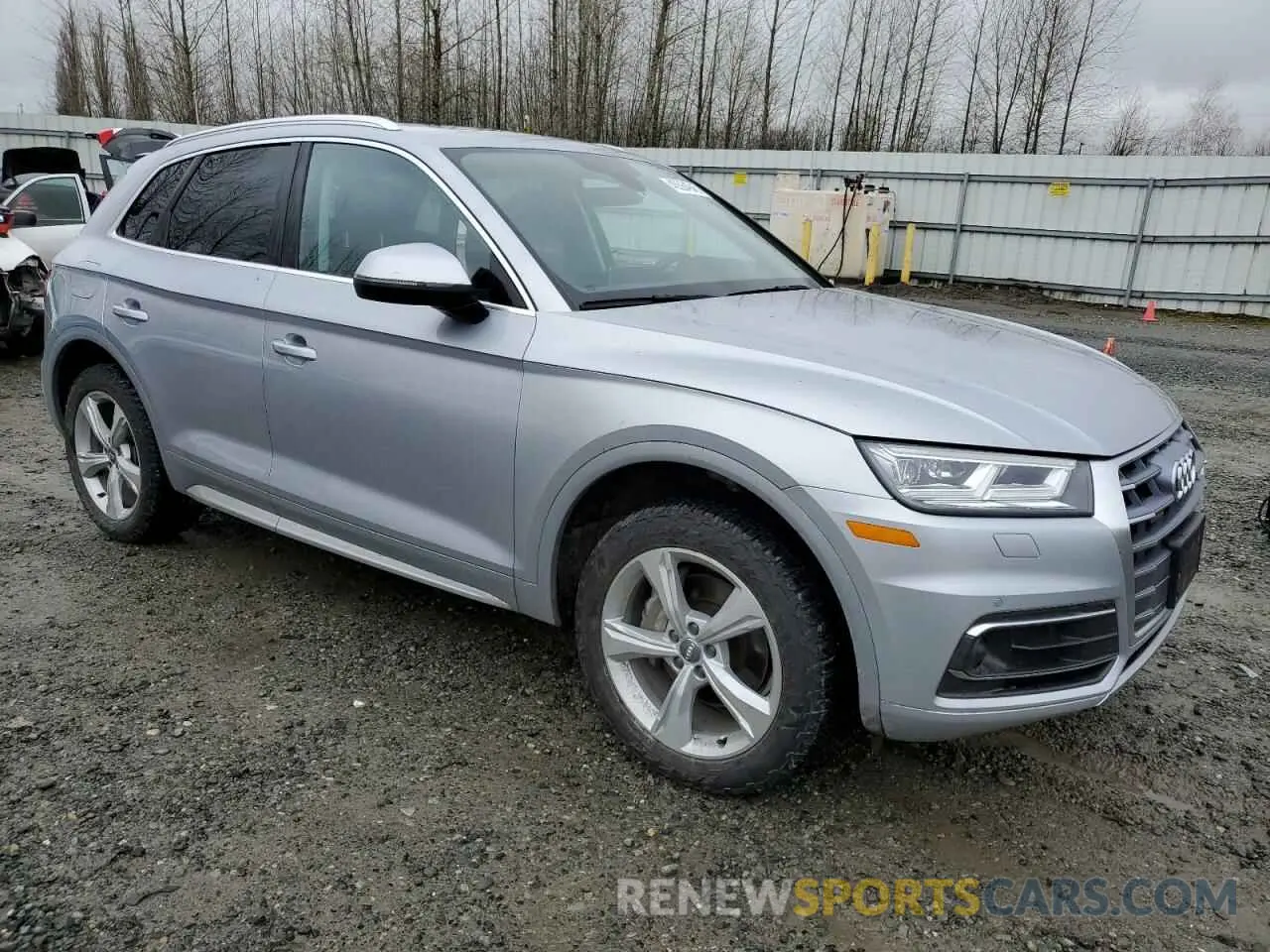 4 fotografías del automóvil dañado WA1BNAFY5L2081478 AUDI Q5 2020