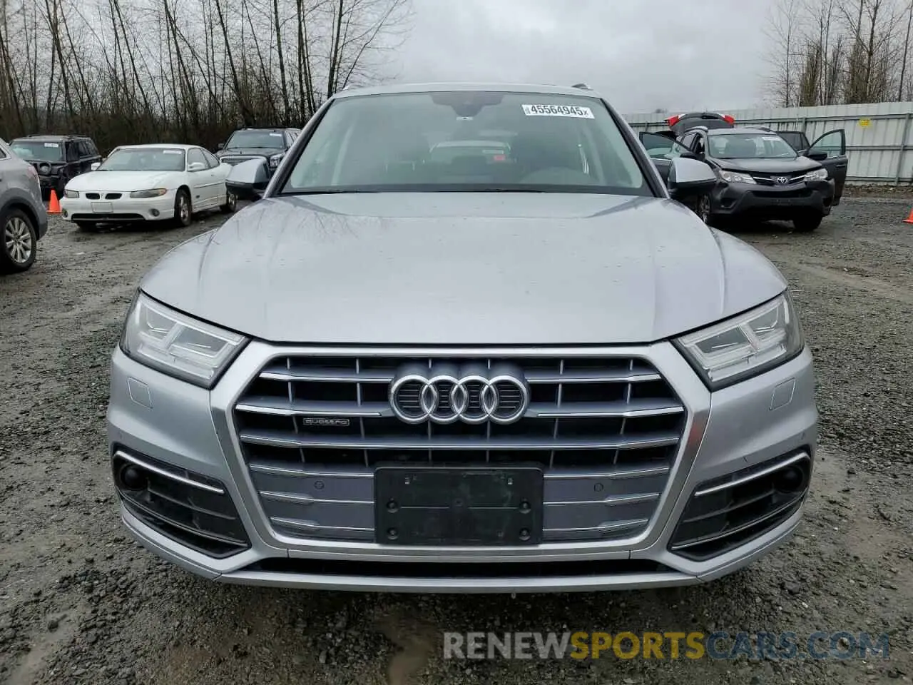 5 fotografías del automóvil dañado WA1BNAFY5L2081478 AUDI Q5 2020