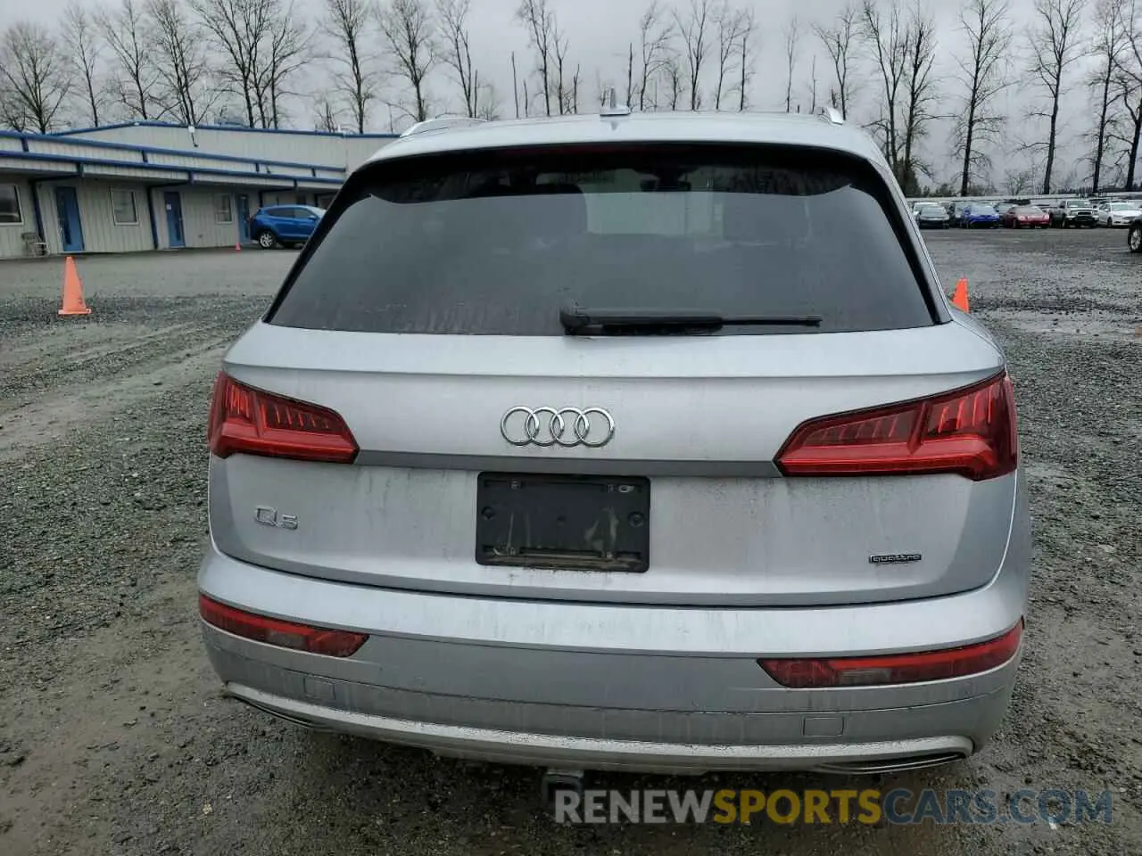 6 fotografías del automóvil dañado WA1BNAFY5L2081478 AUDI Q5 2020