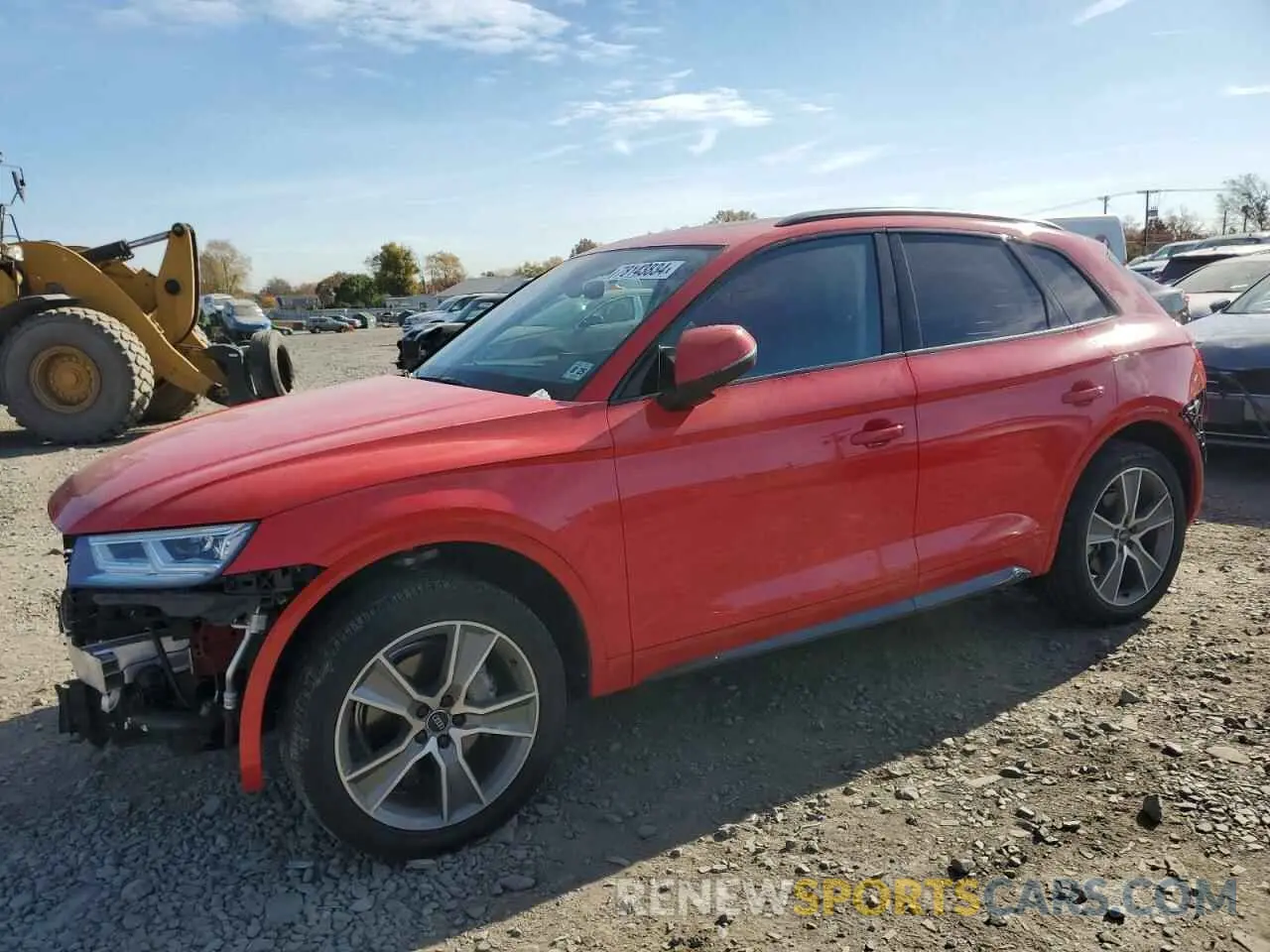 1 fotografías del automóvil dañado WA1BNAFY6L2089671 AUDI Q5 2020