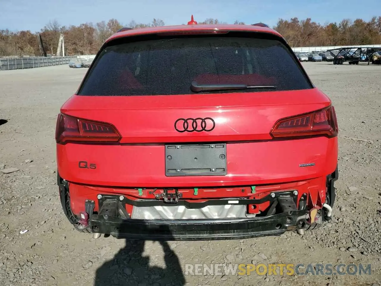 6 fotografías del automóvil dañado WA1BNAFY6L2089671 AUDI Q5 2020