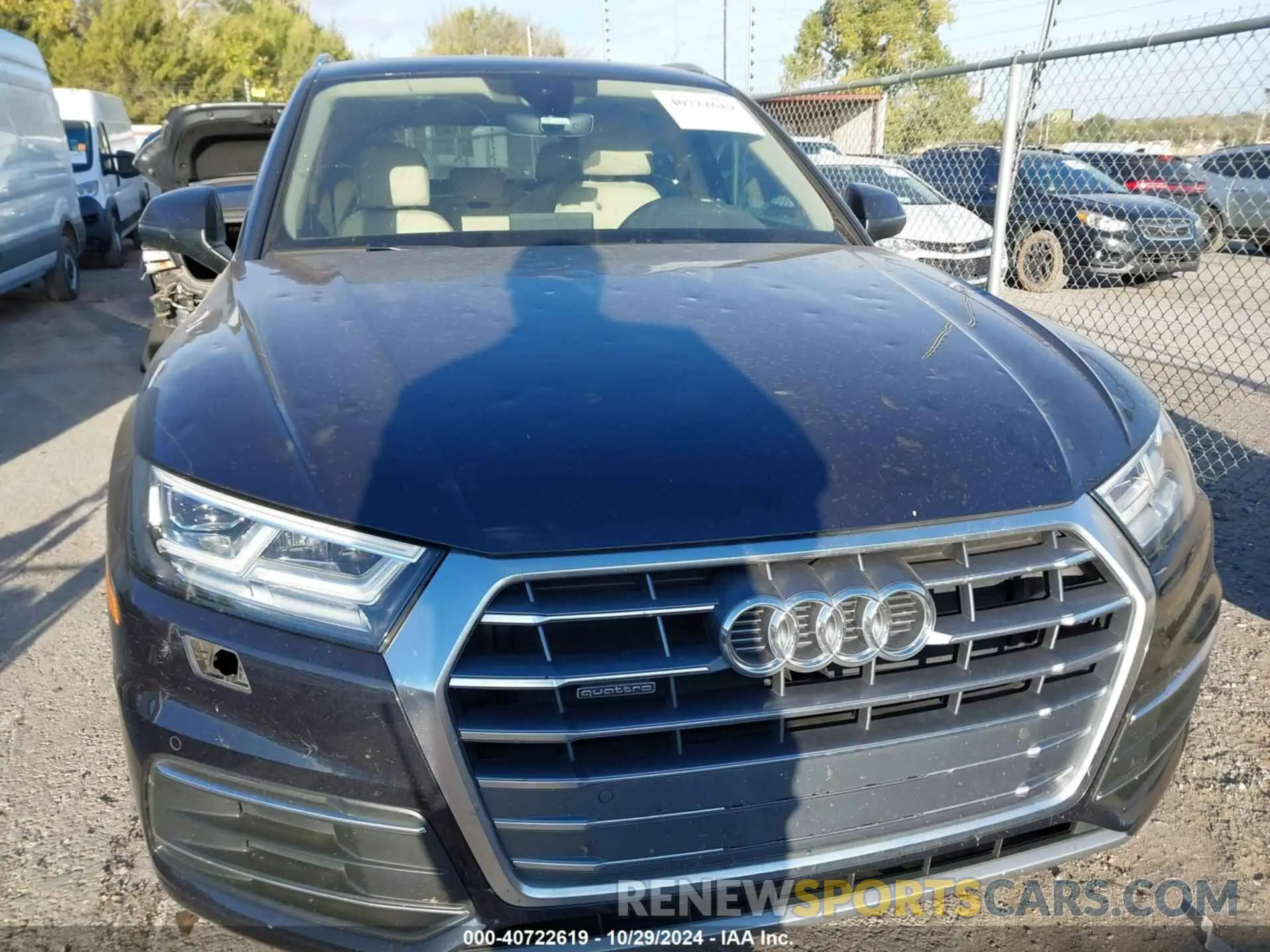 12 fotografías del automóvil dañado WA1BNAFY7L2036199 AUDI Q5 2020