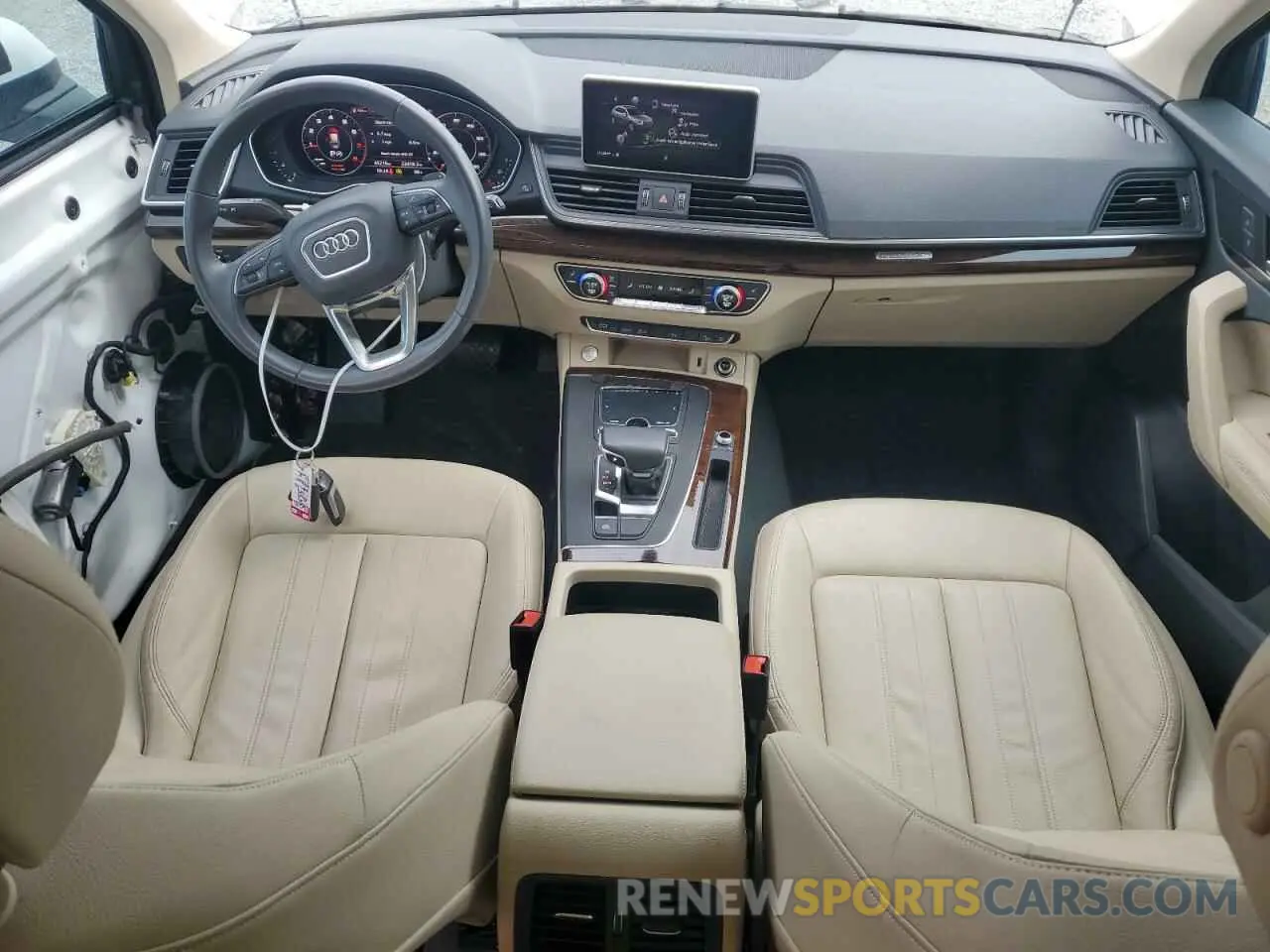 8 fotografías del automóvil dañado WA1BNAFY7L2100547 AUDI Q5 2020