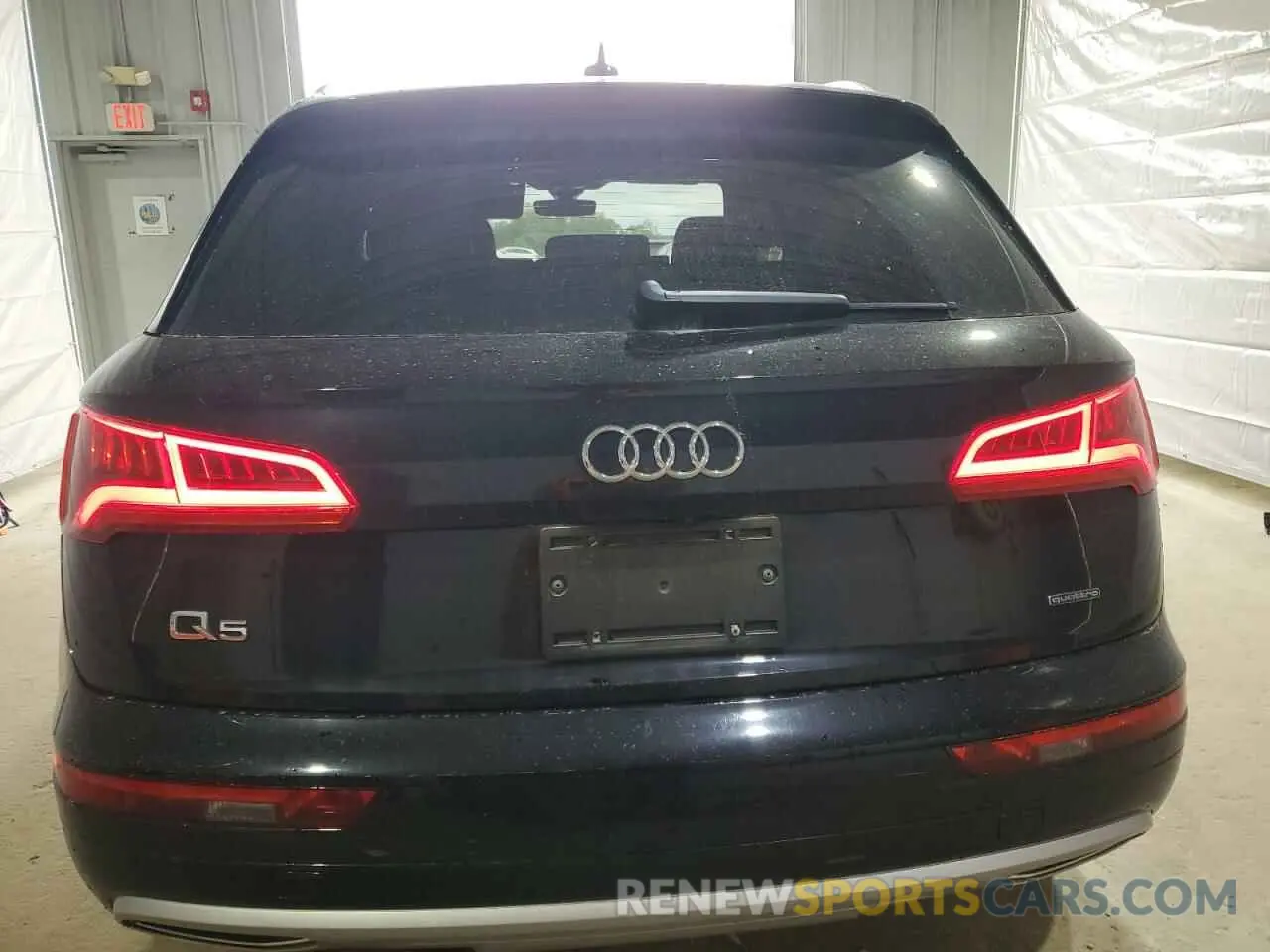 6 fotografías del automóvil dañado WA1BNAFY8L2039726 AUDI Q5 2020
