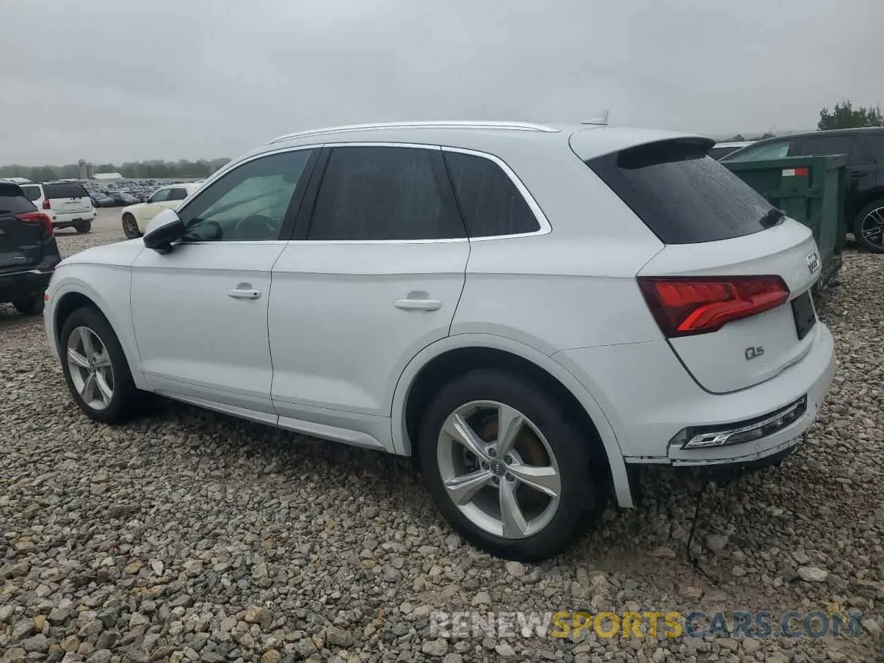2 fotografías del automóvil dañado WA1BNAFY9L2102249 AUDI Q5 2020