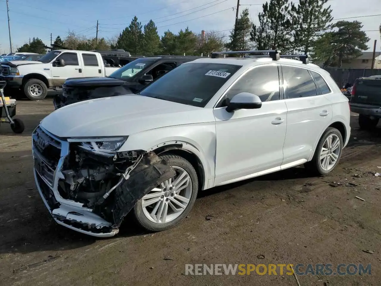 1 fotografías del automóvil dañado WA1BNAFYXL2001382 AUDI Q5 2020