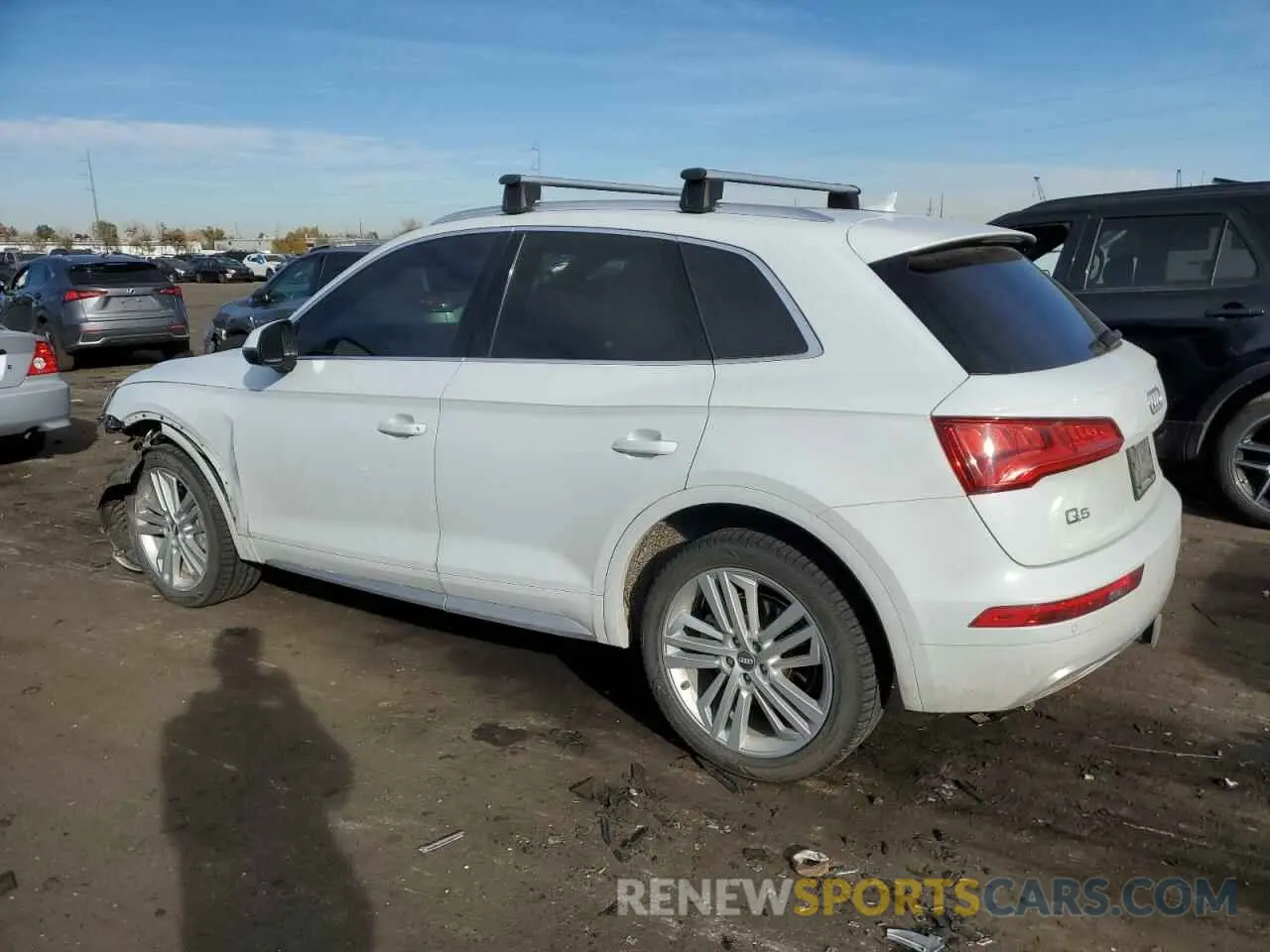 2 fotografías del automóvil dañado WA1BNAFYXL2001382 AUDI Q5 2020