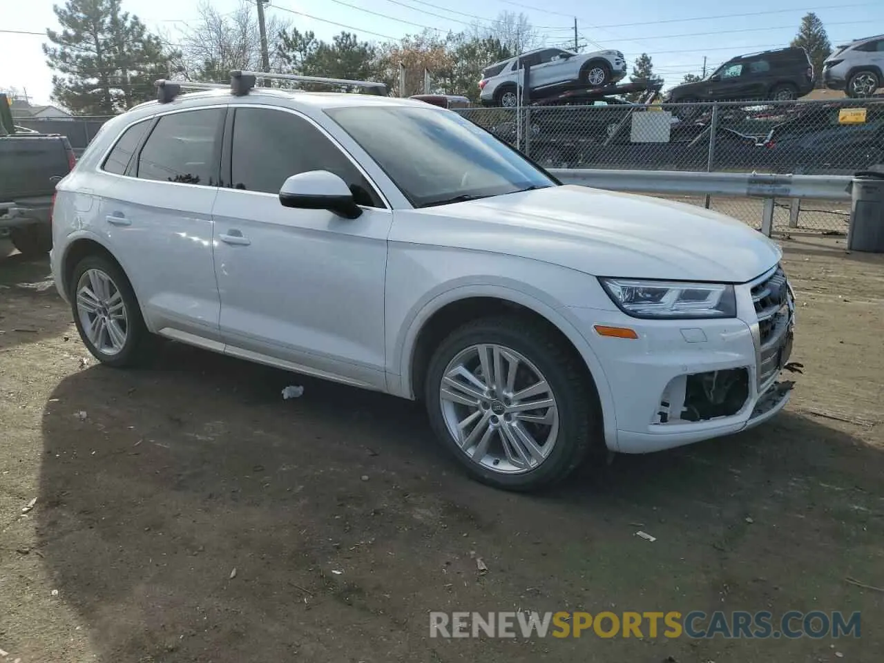 4 fotografías del automóvil dañado WA1BNAFYXL2001382 AUDI Q5 2020