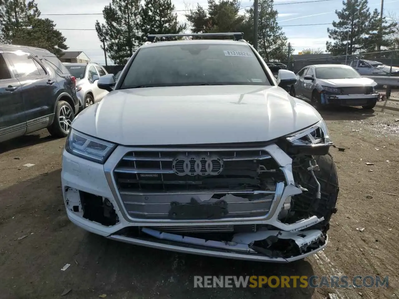 5 fotografías del automóvil dañado WA1BNAFYXL2001382 AUDI Q5 2020