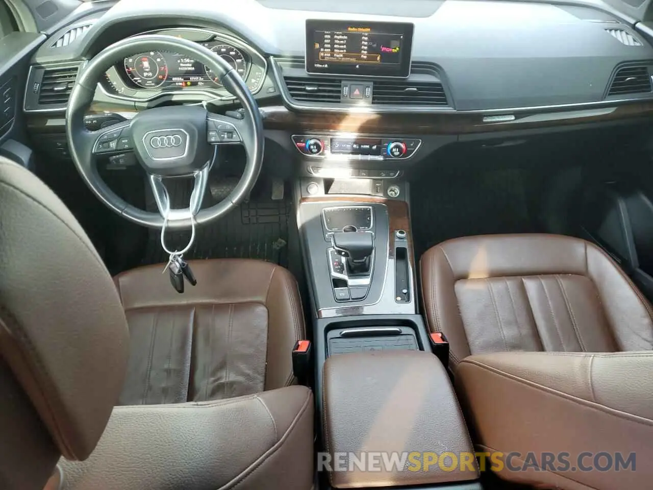 8 fotografías del automóvil dañado WA1BNAFYXL2001382 AUDI Q5 2020