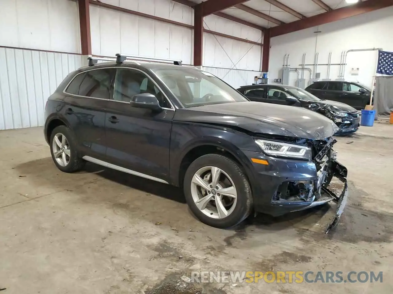 4 fotografías del automóvil dañado WA1BNAFYXL2045298 AUDI Q5 2020