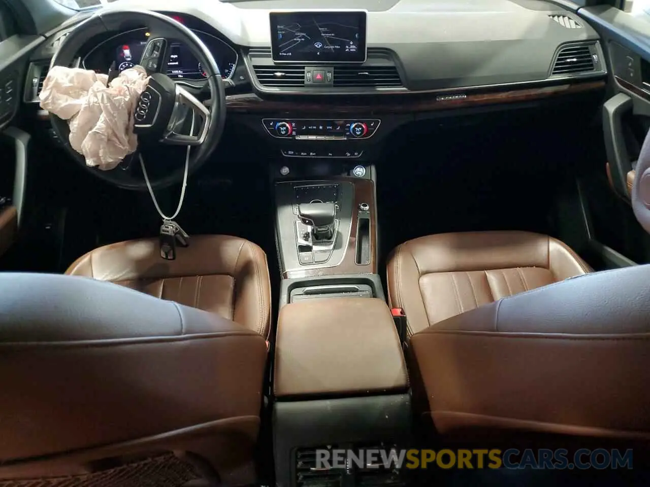 8 fotografías del automóvil dañado WA1BNAFYXL2045298 AUDI Q5 2020