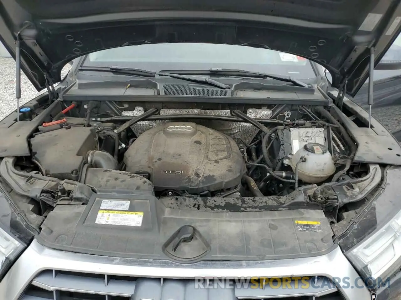 12 fotografías del automóvil dañado WA1CNAFY1L2064830 AUDI Q5 2020
