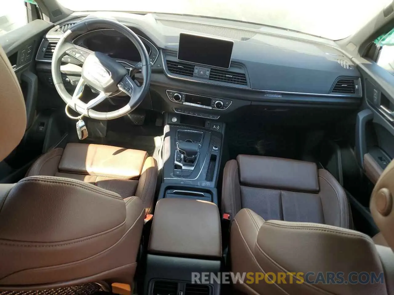 8 fotografías del automóvil dañado WA1CNAFY2L2086450 AUDI Q5 2020