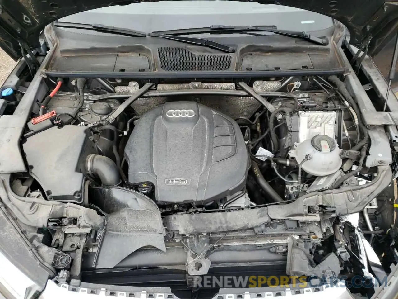 11 fotografías del automóvil dañado WA1CNAFY5L2001035 AUDI Q5 2020