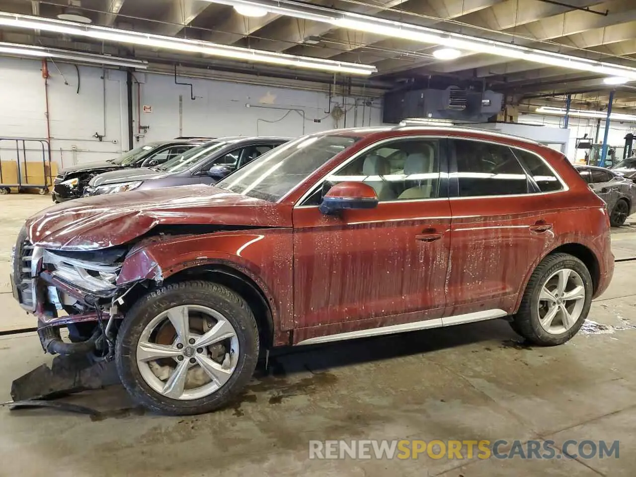 1 fotografías del automóvil dañado WA1CNAFY7L2099923 AUDI Q5 2020