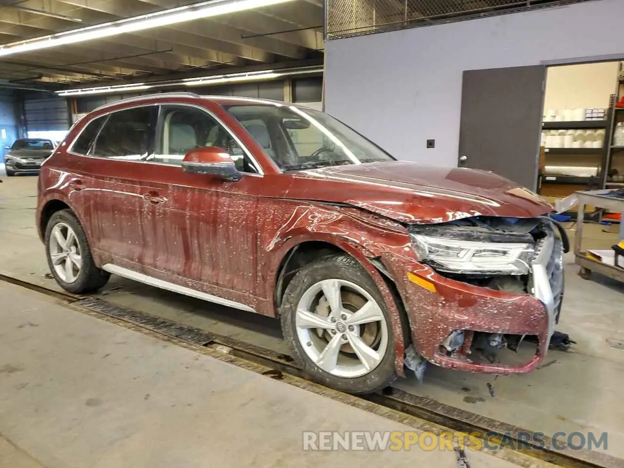 4 fotografías del automóvil dañado WA1CNAFY7L2099923 AUDI Q5 2020