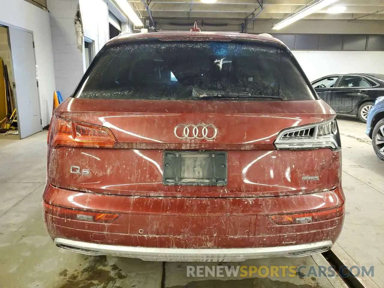 6 fotografías del automóvil dañado WA1CNAFY7L2099923 AUDI Q5 2020
