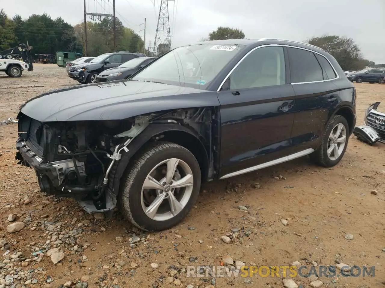 1 fotografías del automóvil dañado WA1CNAFY7L2104585 AUDI Q5 2020