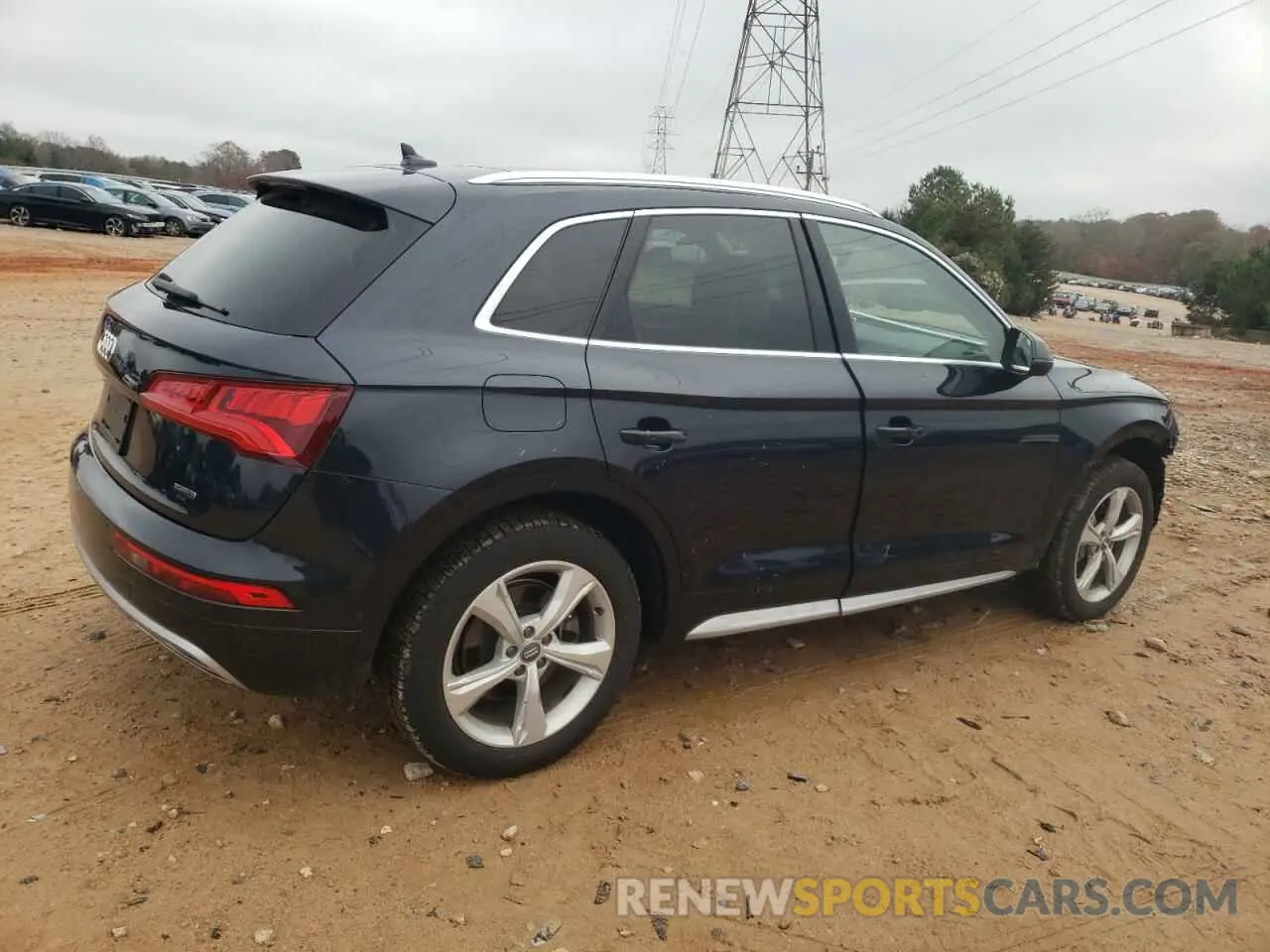 3 fotografías del automóvil dañado WA1CNAFY7L2104585 AUDI Q5 2020