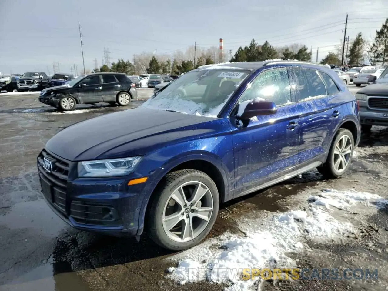 1 fotografías del automóvil dañado WA1CNAFY9L2091936 AUDI Q5 2020