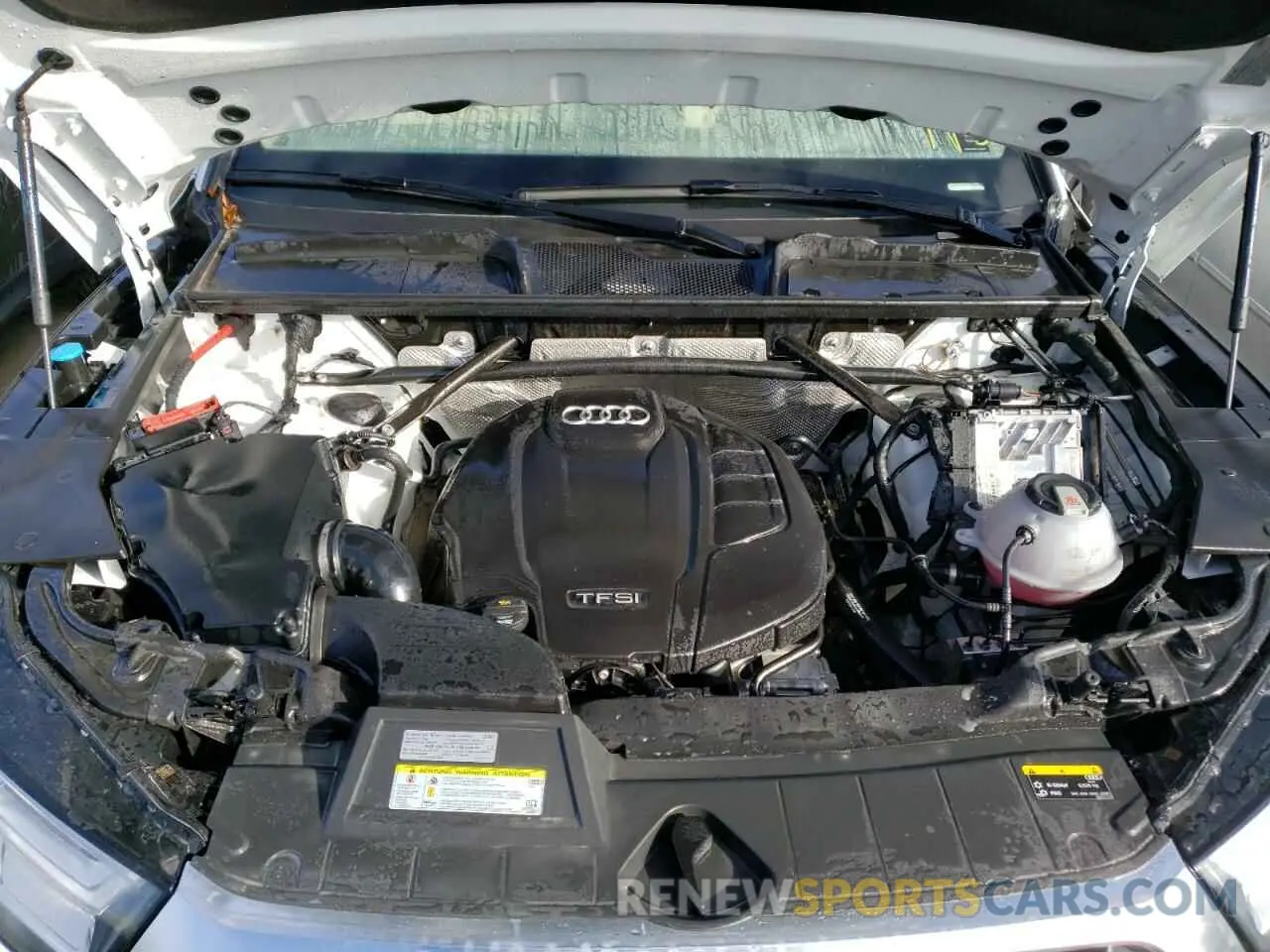 7 fotografías del automóvil dañado WA1CNAFY9L2100490 AUDI Q5 2020