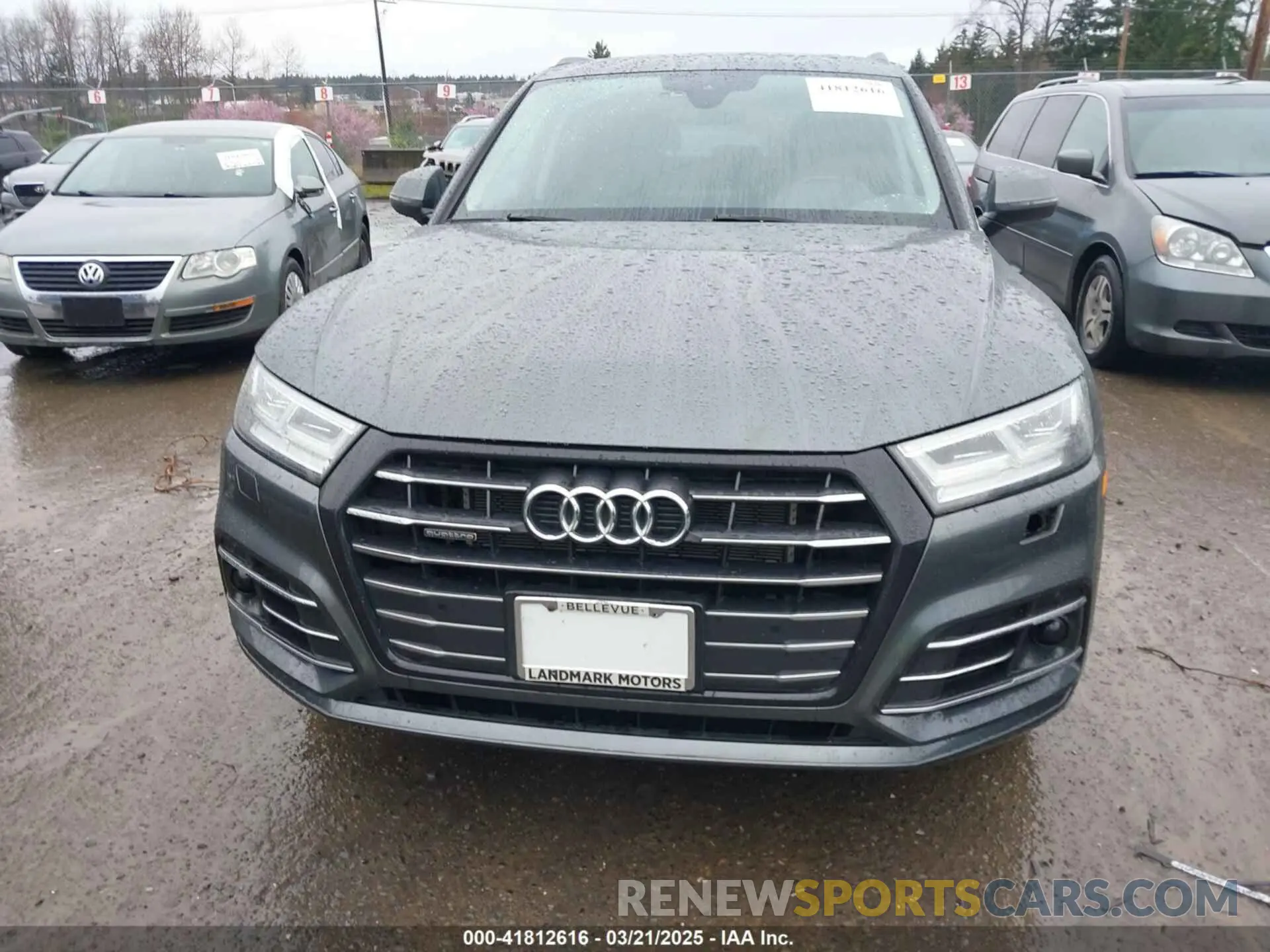 12 fotografías del automóvil dañado WA1E2AFY5L2106711 AUDI Q5 2020