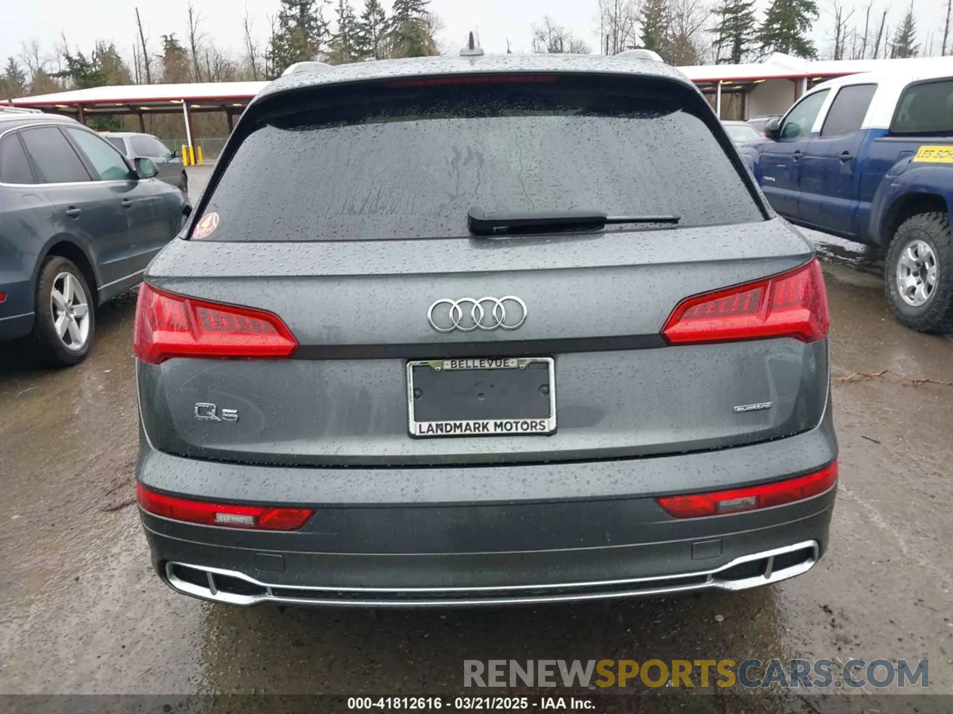 16 fotografías del automóvil dañado WA1E2AFY5L2106711 AUDI Q5 2020