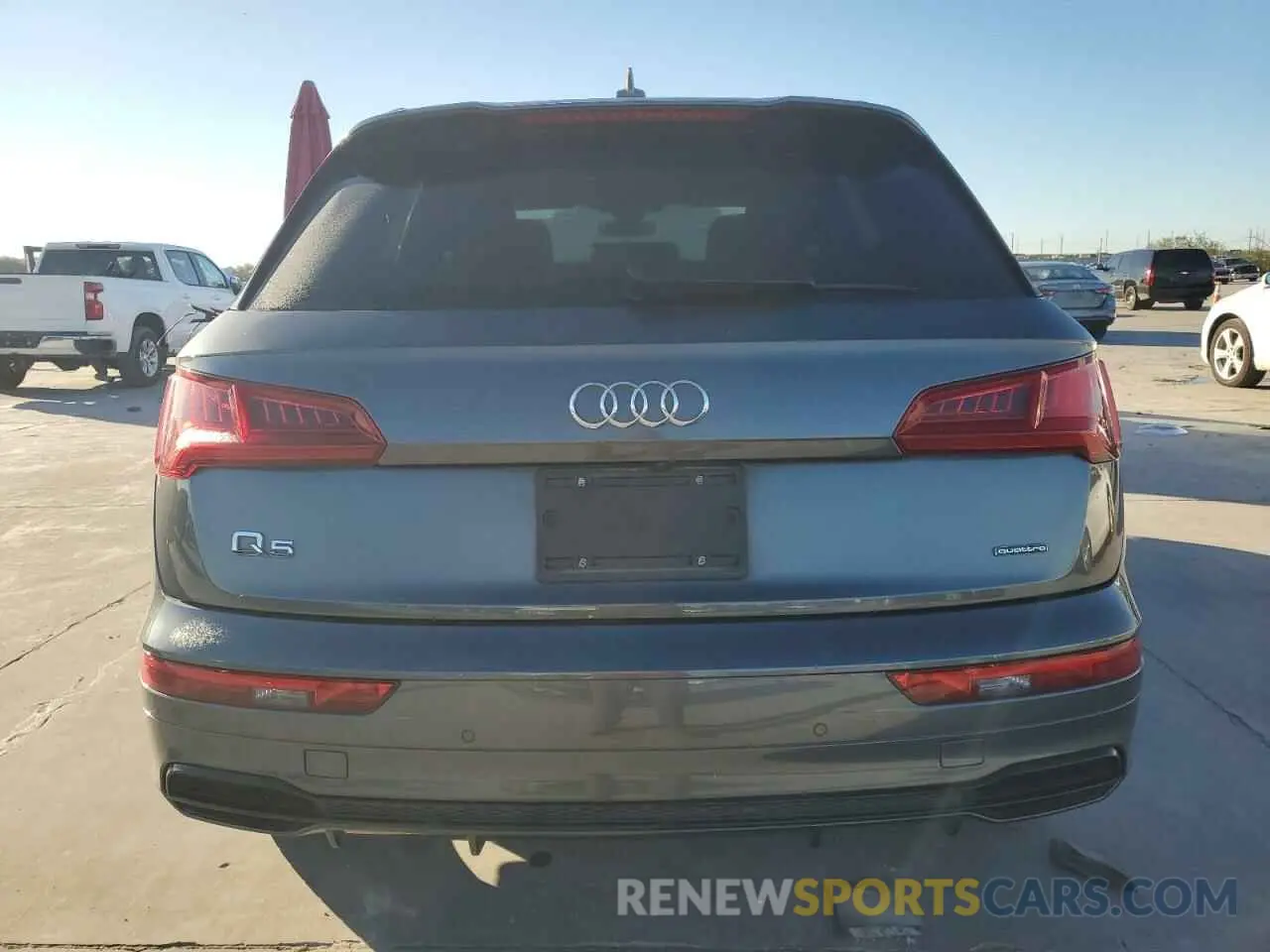 6 fotografías del automóvil dañado WA1ENAFY0L2112228 AUDI Q5 2020