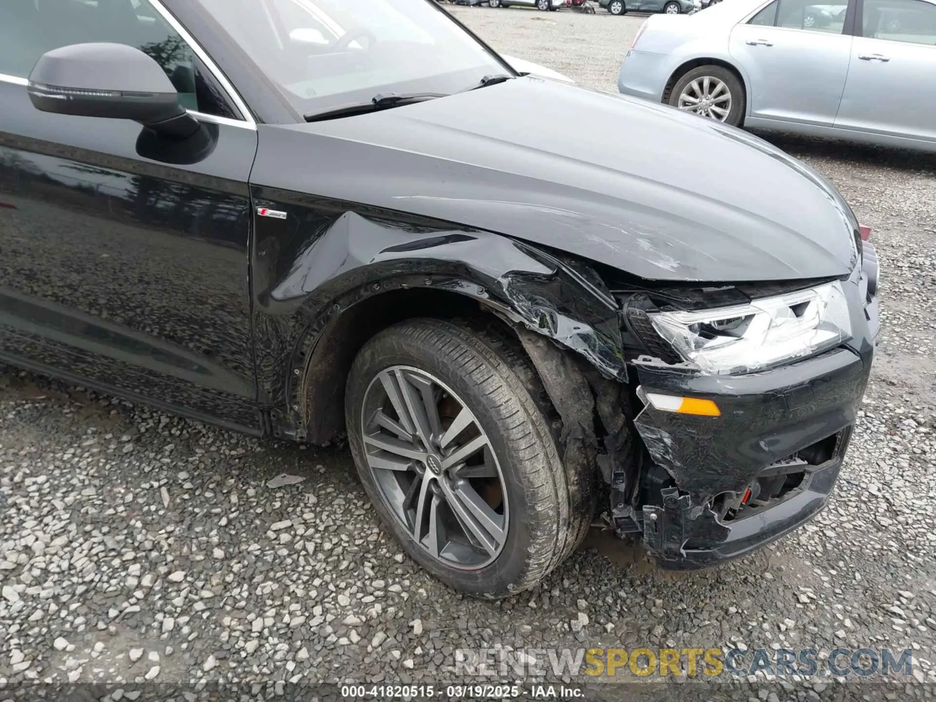 6 fotografías del automóvil dañado WA1F2AFY0L2045966 AUDI Q5 2020