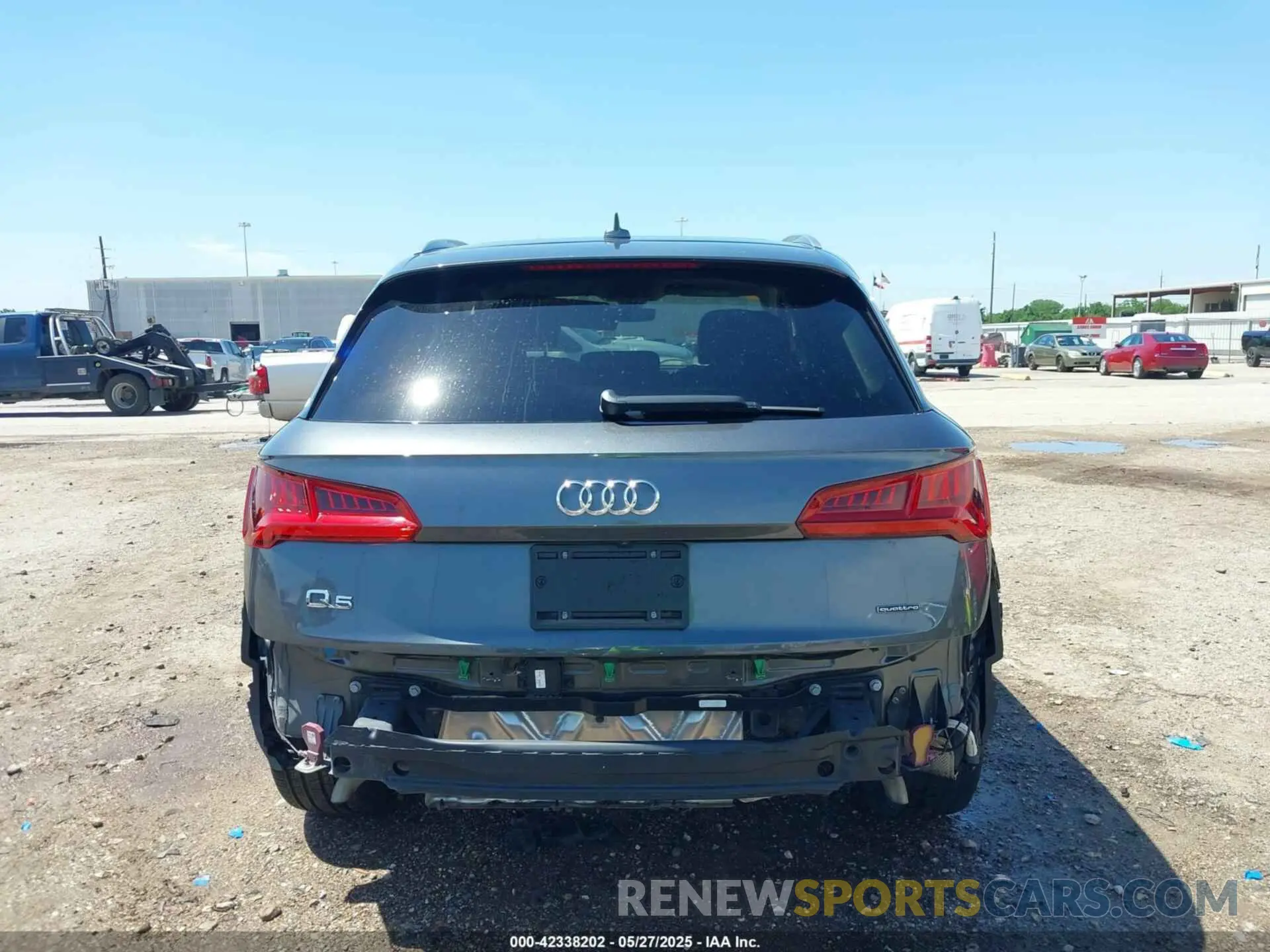 19 fotografías del automóvil dañado WA1F2AFY3L2112446 AUDI Q5 2020