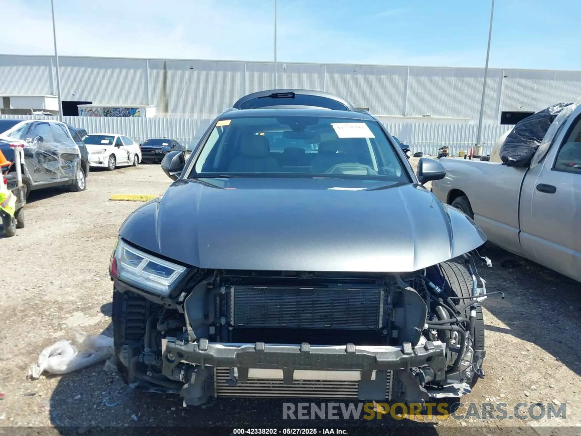 6 fotografías del automóvil dañado WA1F2AFY3L2112446 AUDI Q5 2020