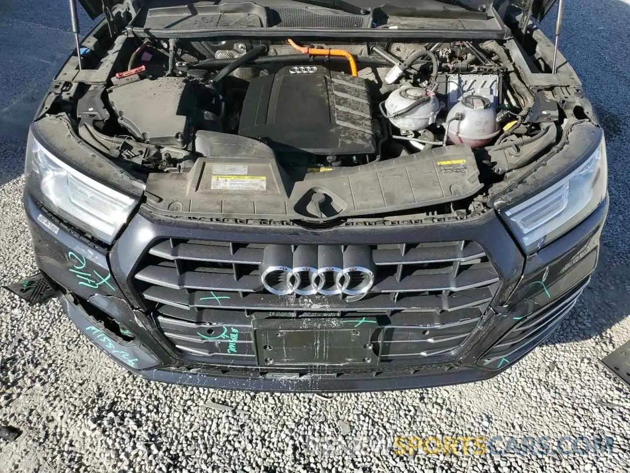 12 fotografías del automóvil dañado WA1G2AFY6L2060055 AUDI Q5 2020