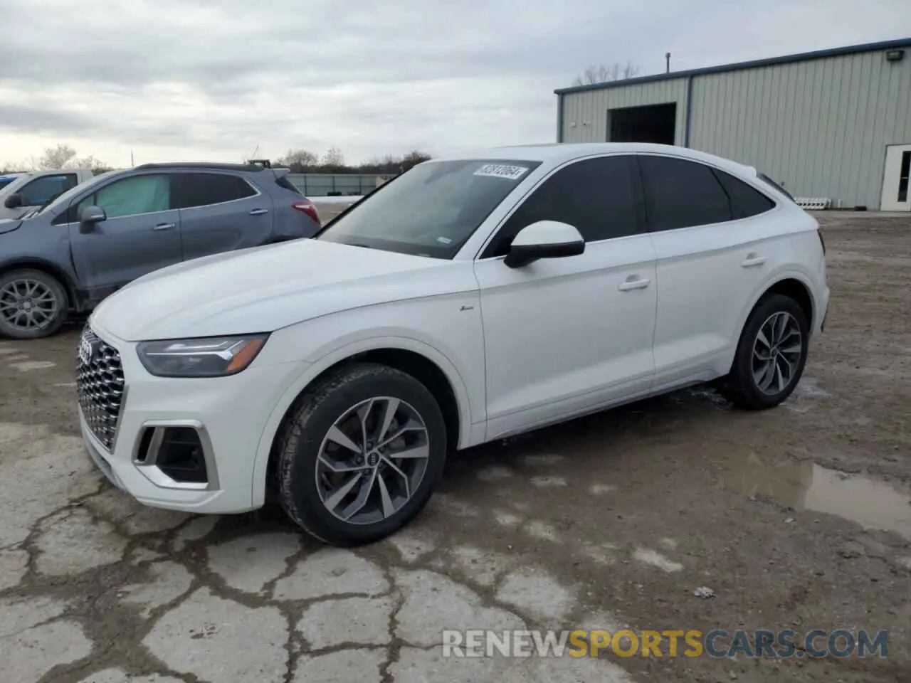 1 fotografías del automóvil dañado WA14AAFY3M2130330 AUDI Q5 2021