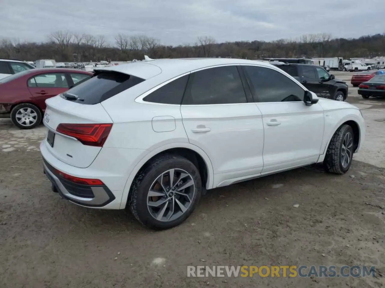 3 fotografías del automóvil dañado WA14AAFY3M2130330 AUDI Q5 2021